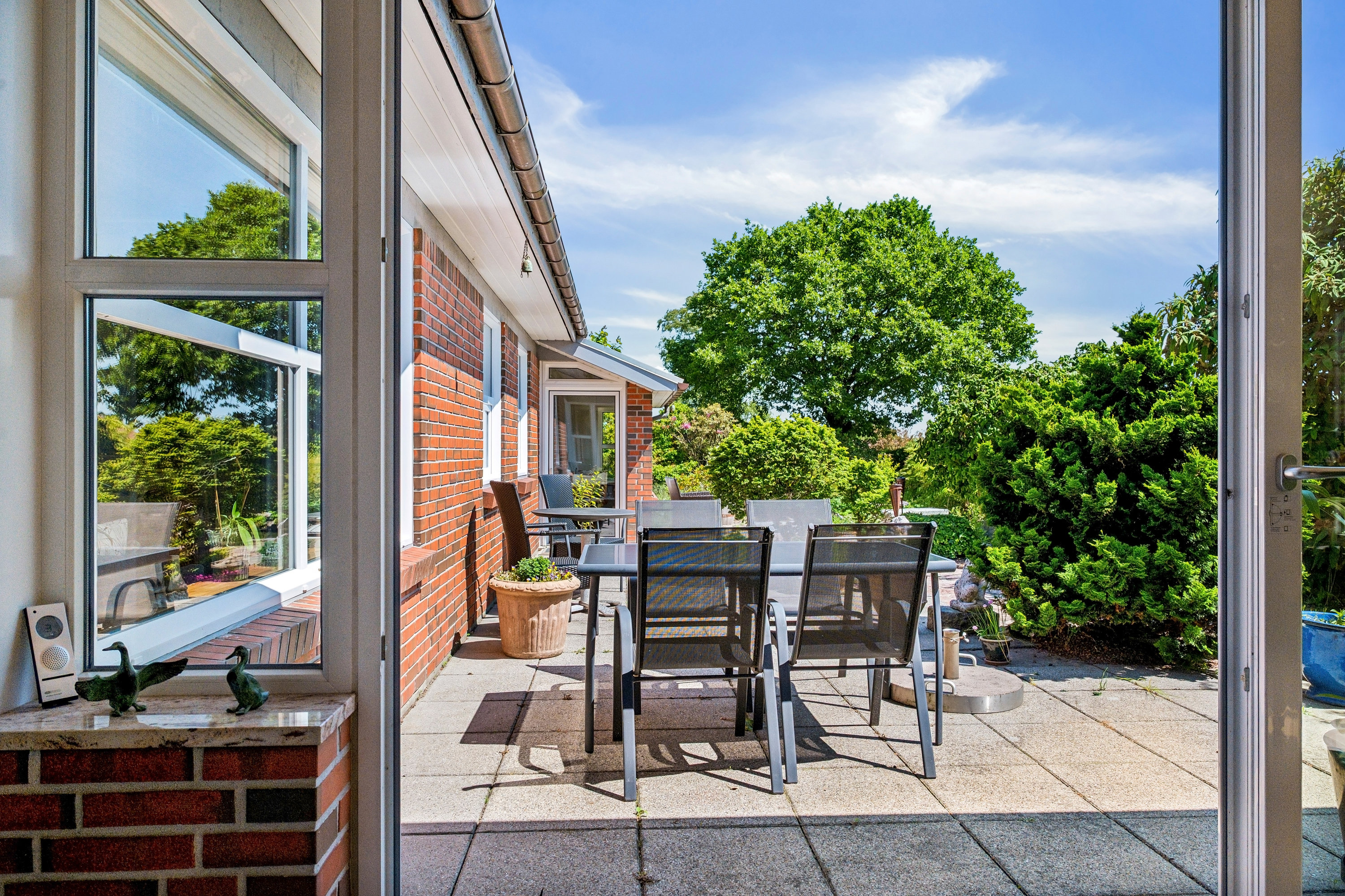 Fremhævet terrasse billede i fuldskærmstilstand. Billede af Burholt 15, 9560 Hadsund