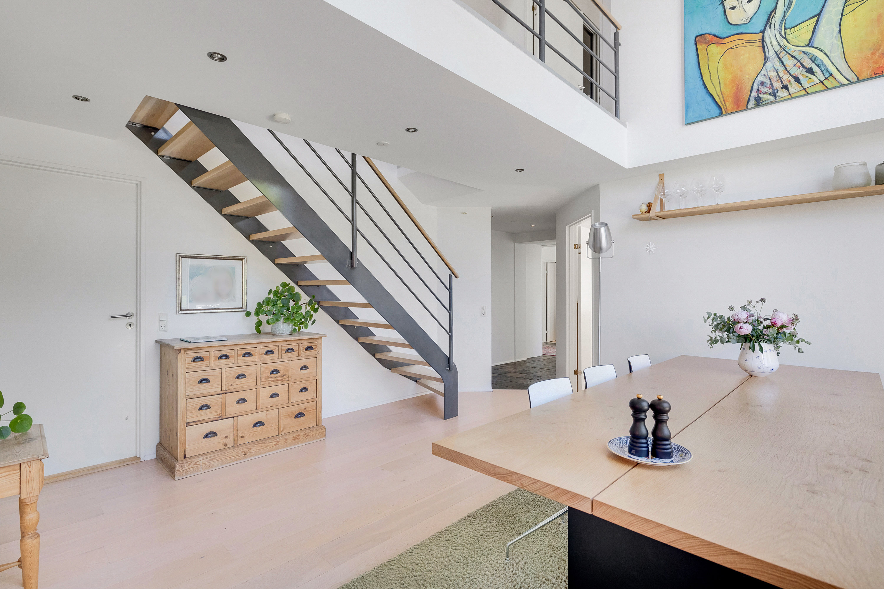 Fremhævet trappe billede i fuldskærmstilstand. Billede af Elmehøjvej 39B, Skåde, 8270 Højbjerg