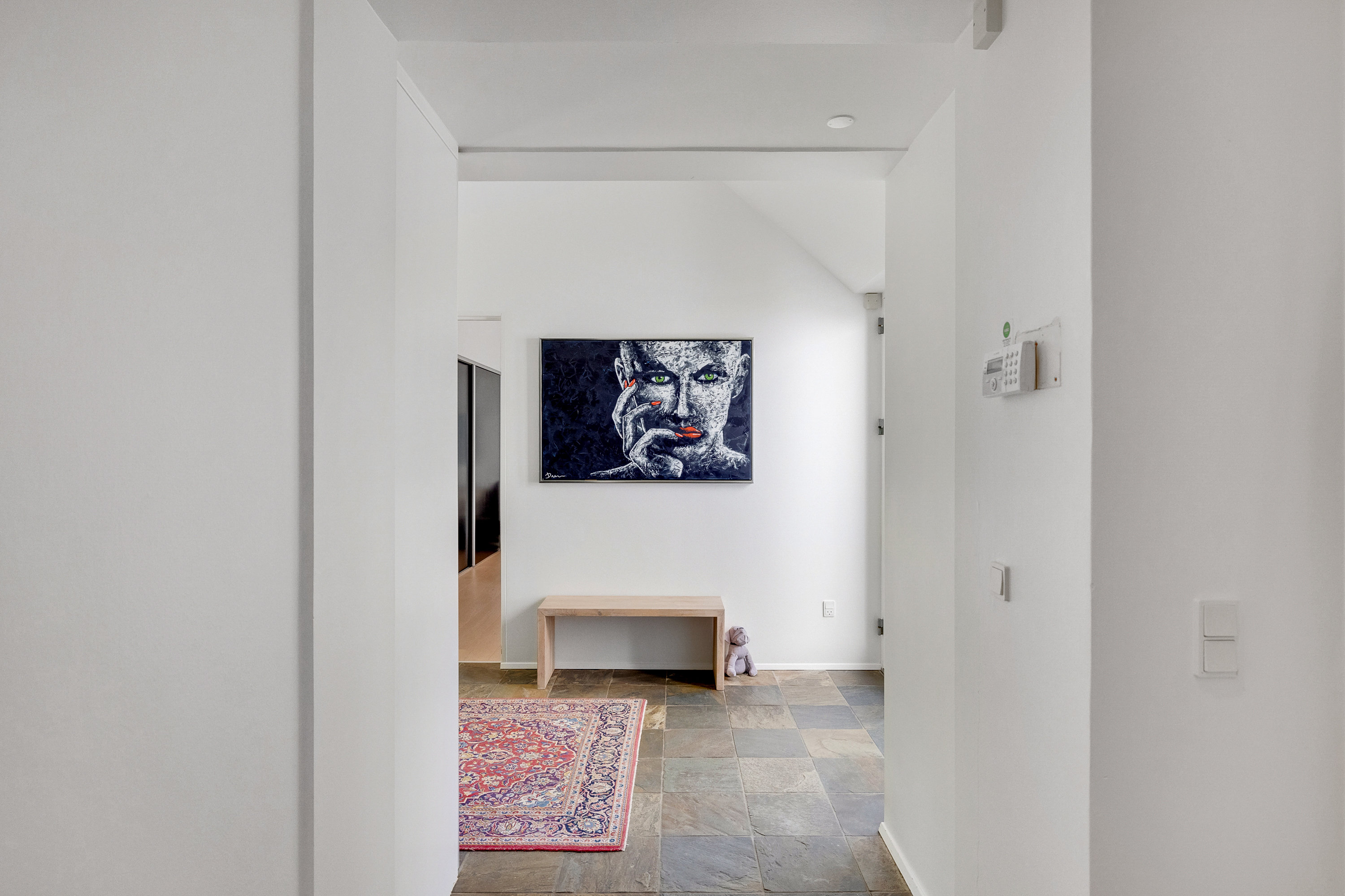 Fremhævet gang billede i fuldskærmstilstand. Billede af Elmehøjvej 39B, Skåde, 8270 Højbjerg