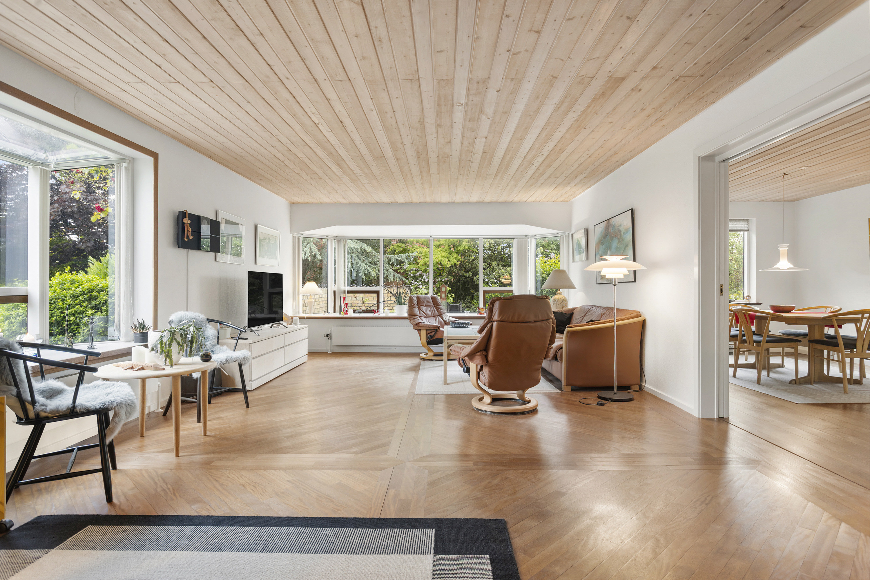 Fremhævet stue billede i fuldskærmstilstand. Billede af Koktvedvej 50, 9900 Frederikshavn