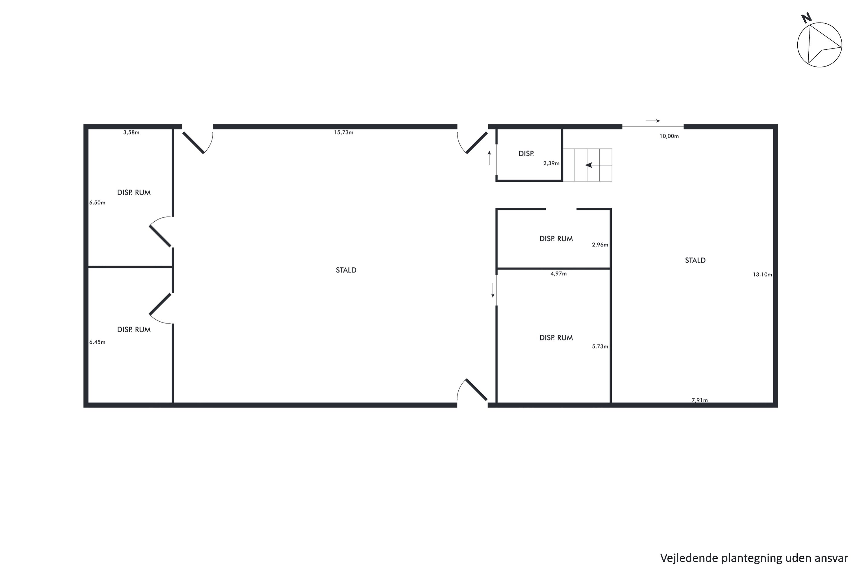 Plantegninger billede af Vestermarken 5, Vester Jølby, 7950 Erslev