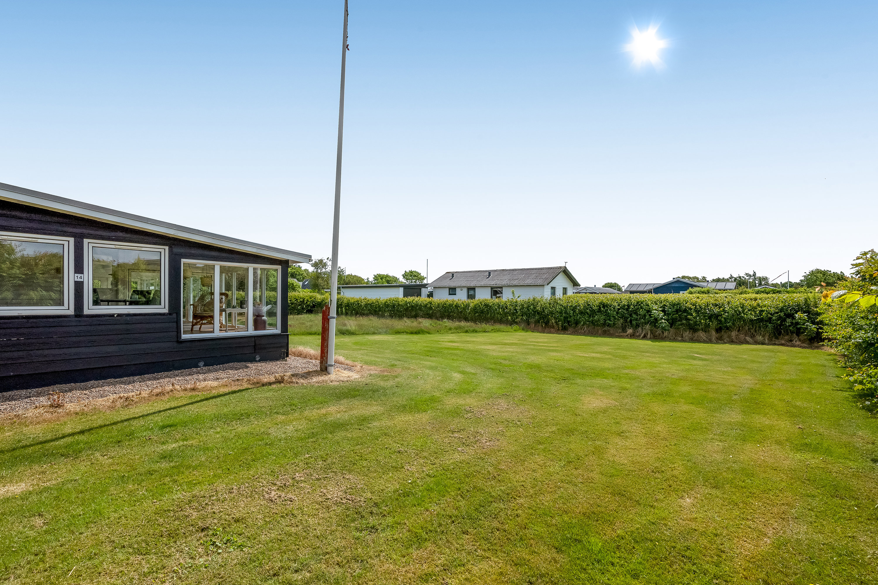 Fremhævet have billede i fuldskærmstilstand. Billede af Porsevej 14, Tørring, 7620 Lemvig