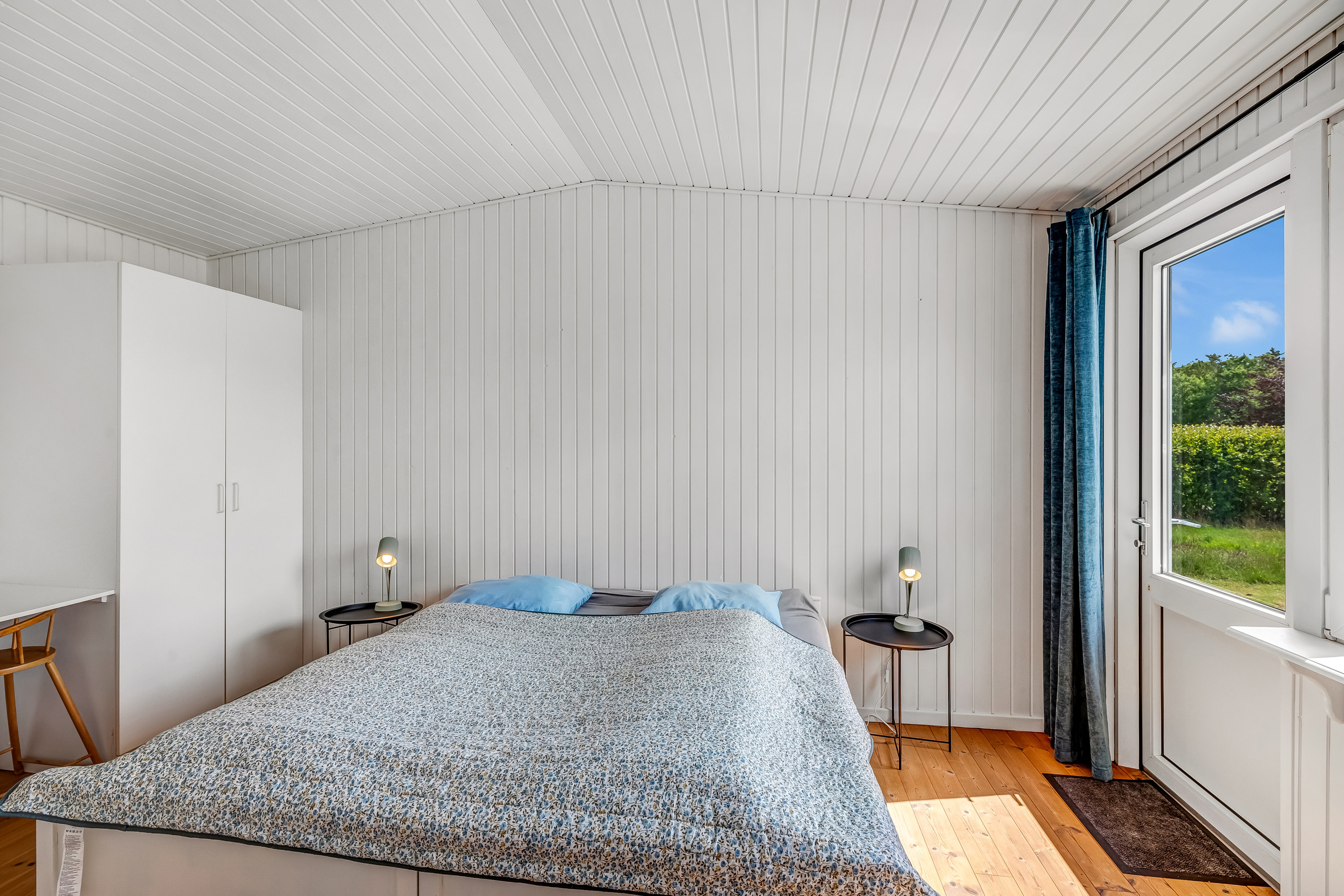 Fremhævet soveværelse billede i fuldskærmstilstand. Billede af Porsevej 14, Tørring, 7620 Lemvig