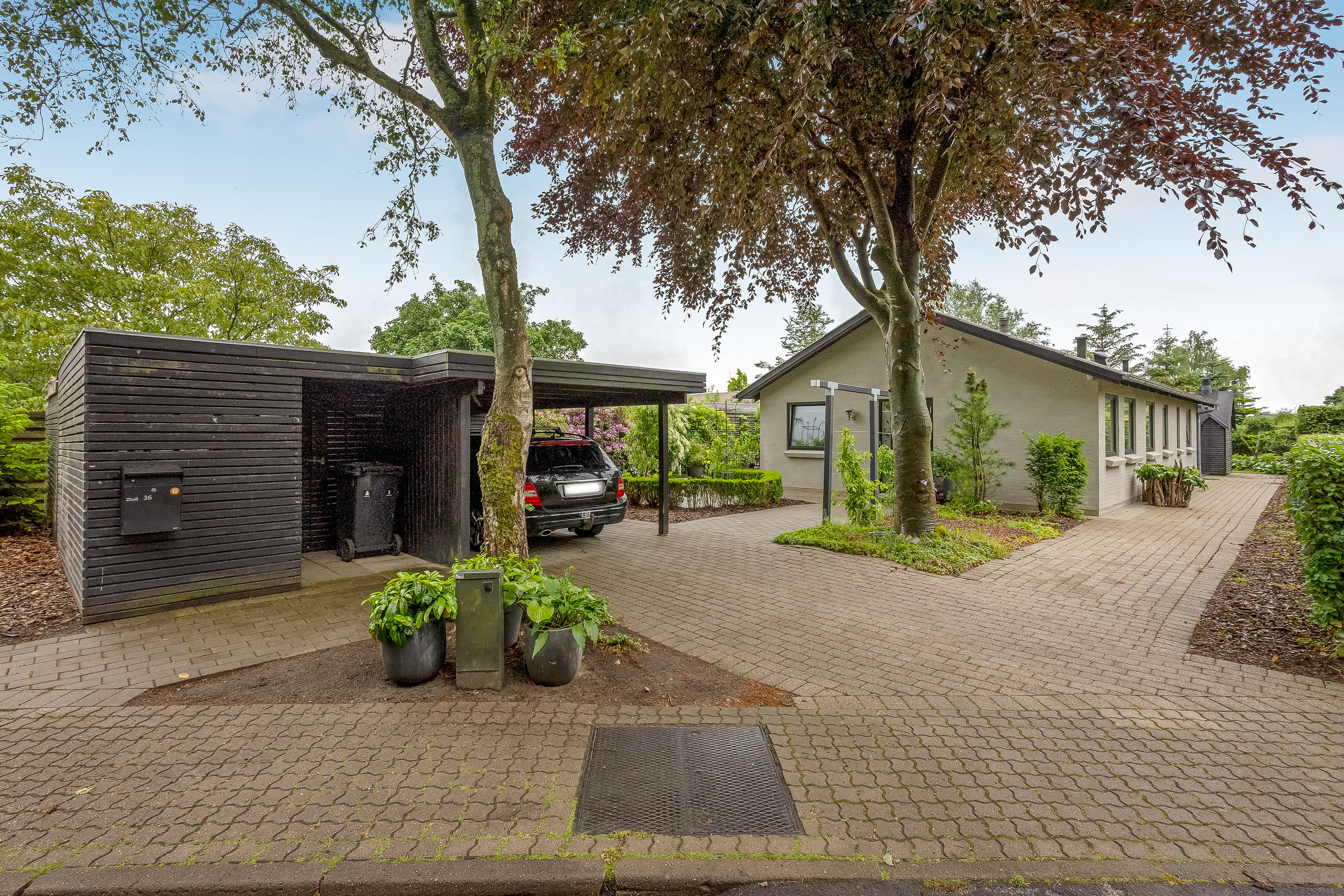 Fremhævet carport billede i fuldskærmstilstand. Billede af Niels Kjeldsens Vej 36, 7500 Holstebro