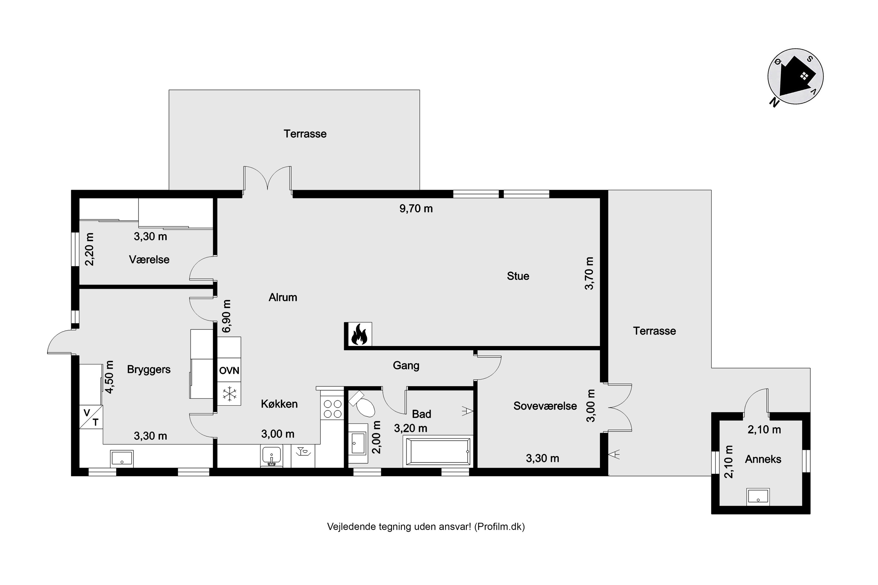 Plantegninger billede af Niels Kjeldsens Vej 36, 7500 Holstebro