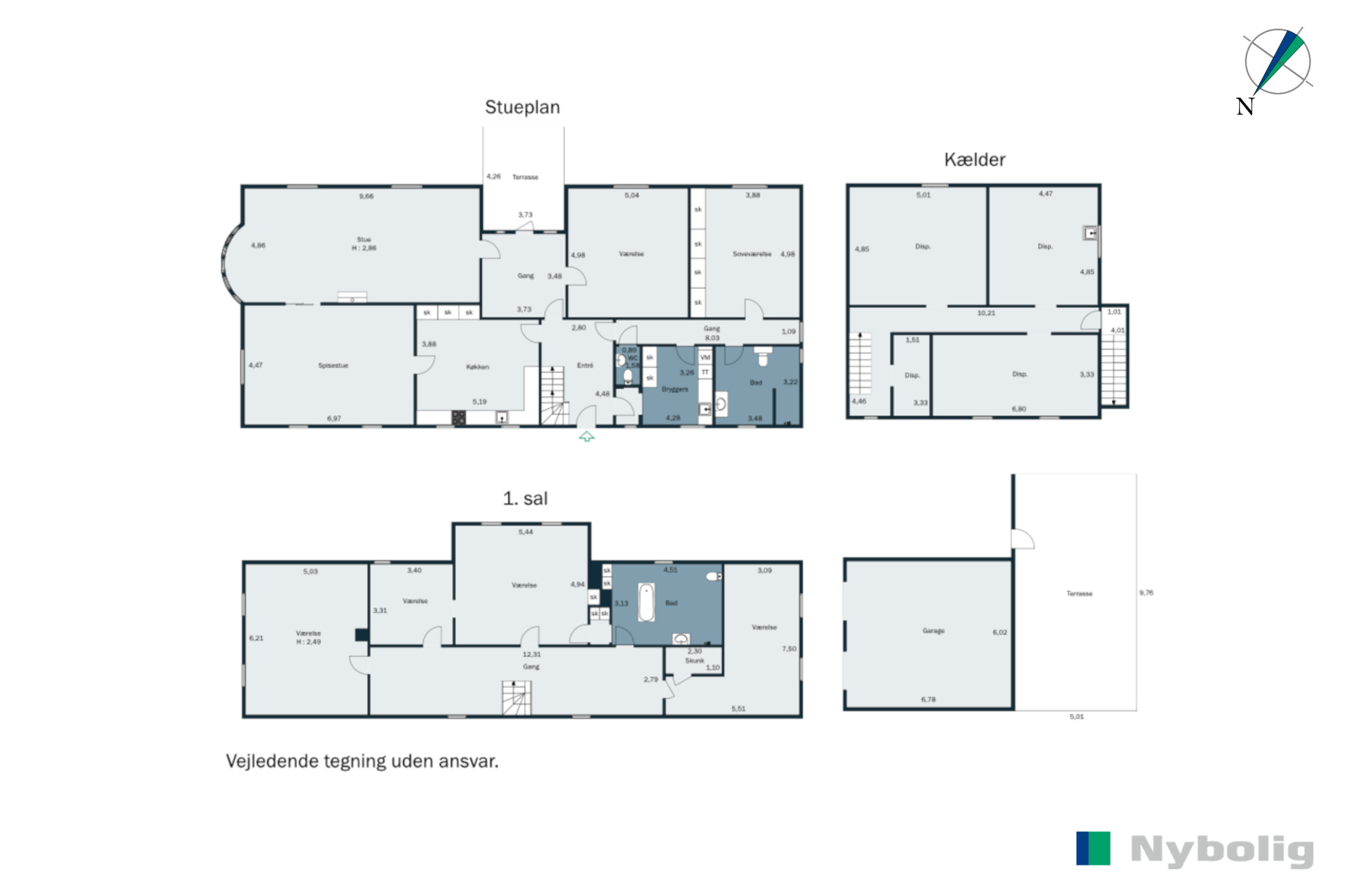 Plantegninger billede af Frydendal 15, 6200 Aabenraa
