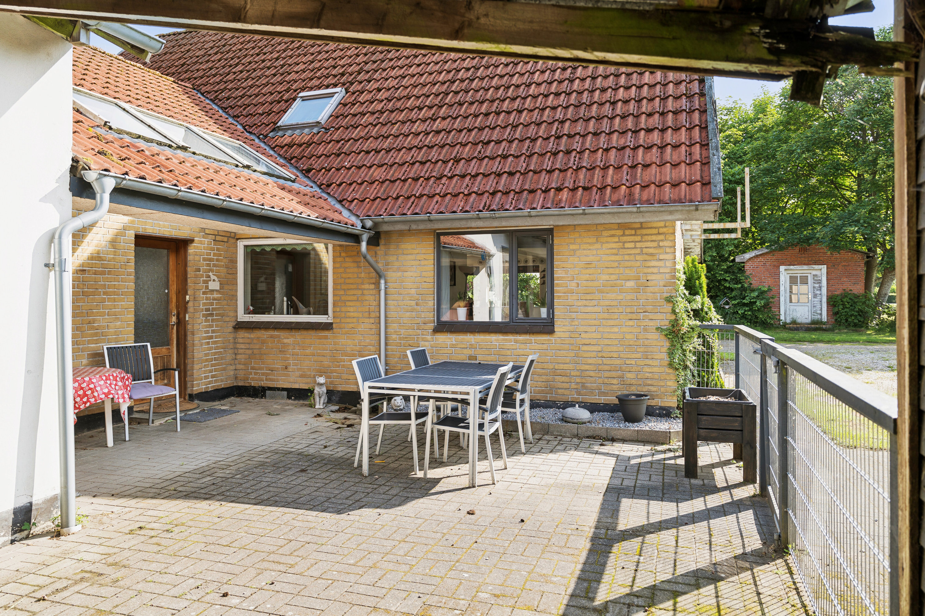 Fremhævet terrasse billede i fuldskærmstilstand. Billede af Markvænget 2, Grønhøj, 7470 Karup J