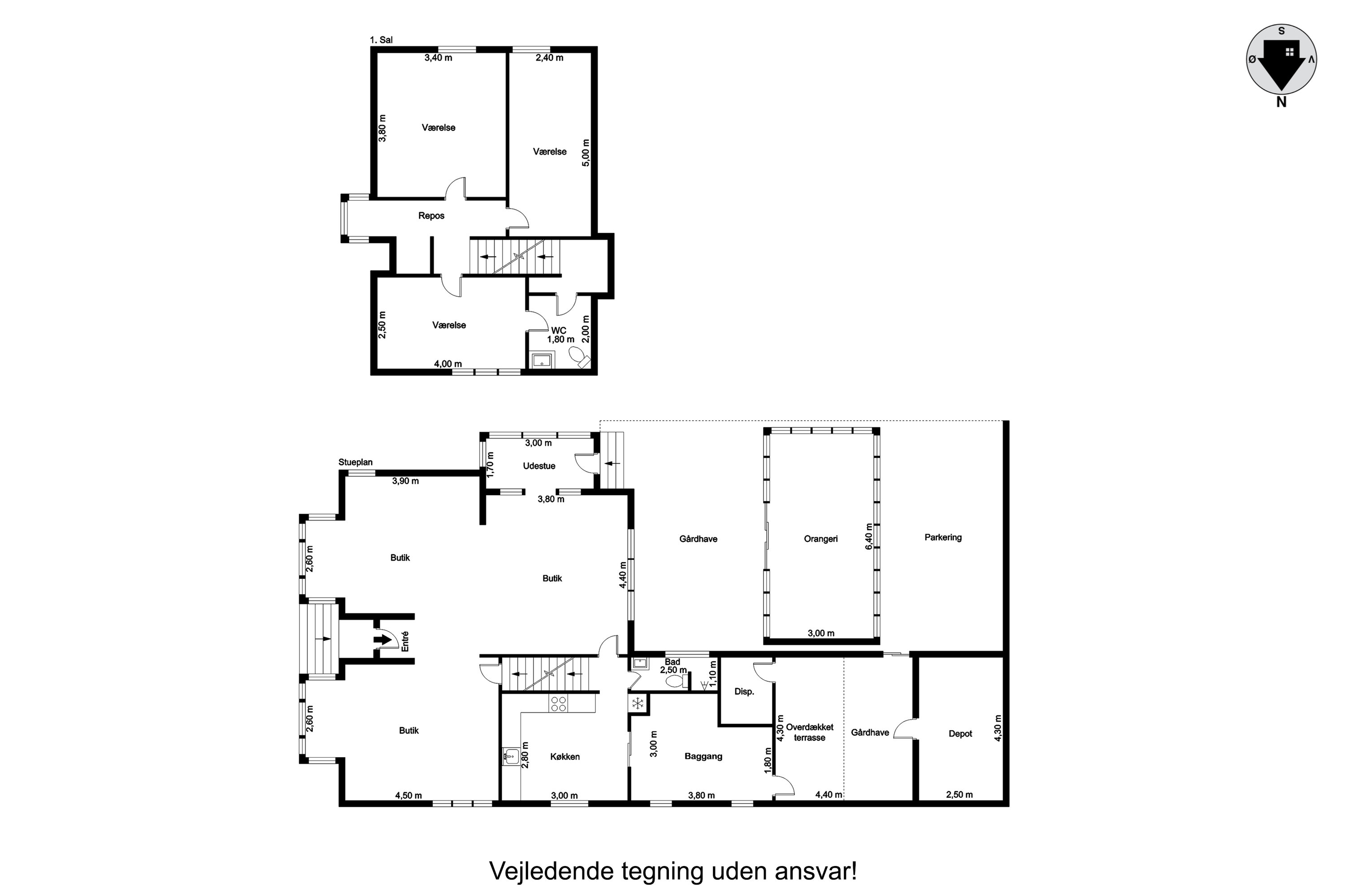 Plantegninger billede af Hovedgaden 49, Nordby, 6720 Fanø