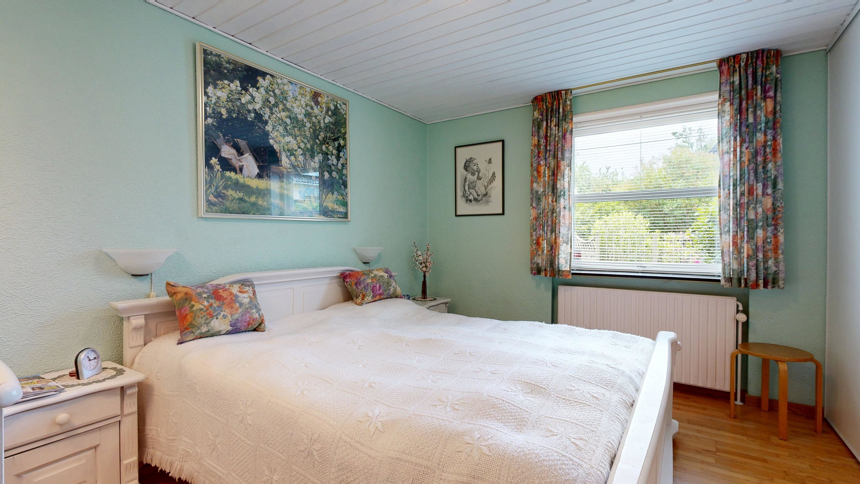 Fremhævet soveværelse billede i fuldskærmstilstand. Billede af Solvænget 12, 8660 Skanderborg