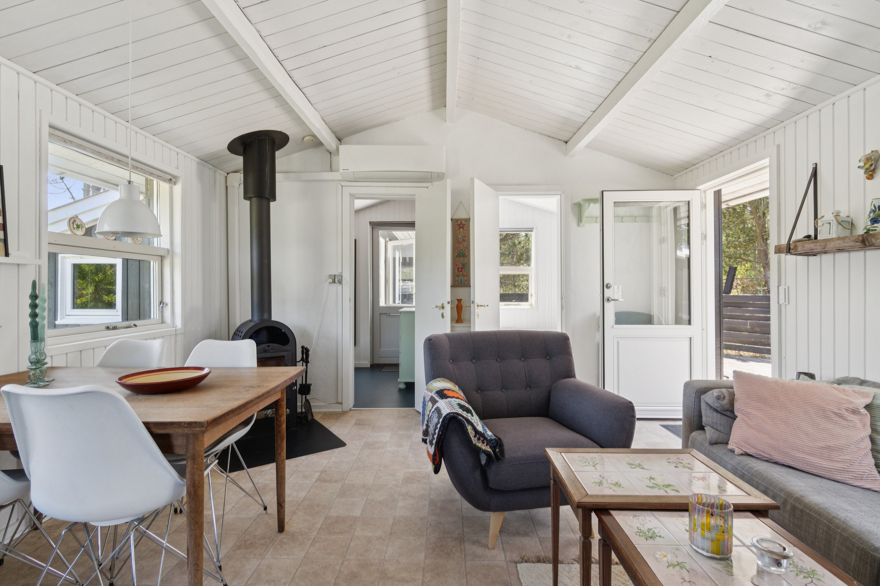 Fremhævet stue billede i fuldskærmstilstand. Billede af Blåmunkevej 16, Vorupør, 7700 Thisted