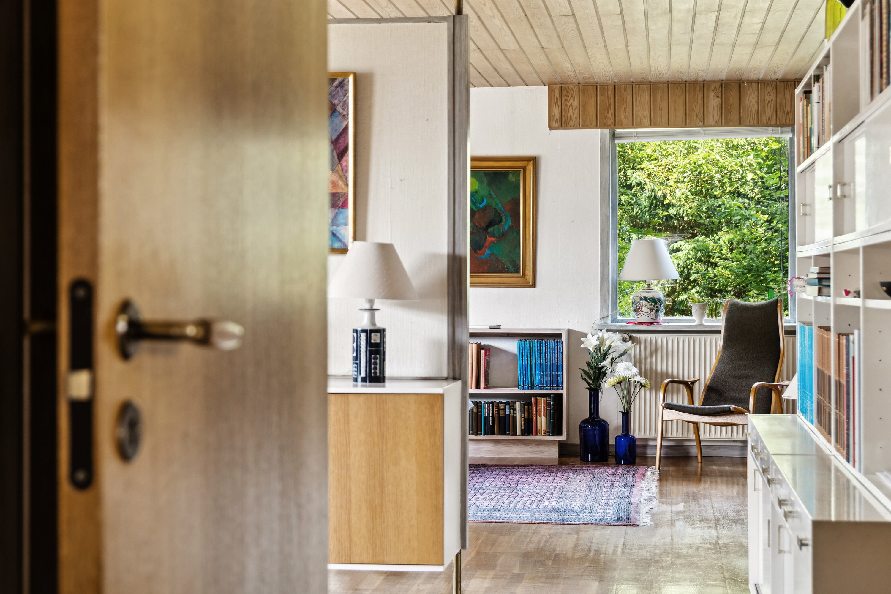 Fremhævet stue billede i fuldskærmstilstand. Billede af Johs Olsens Vej 11, 4500 Nykøbing Sj