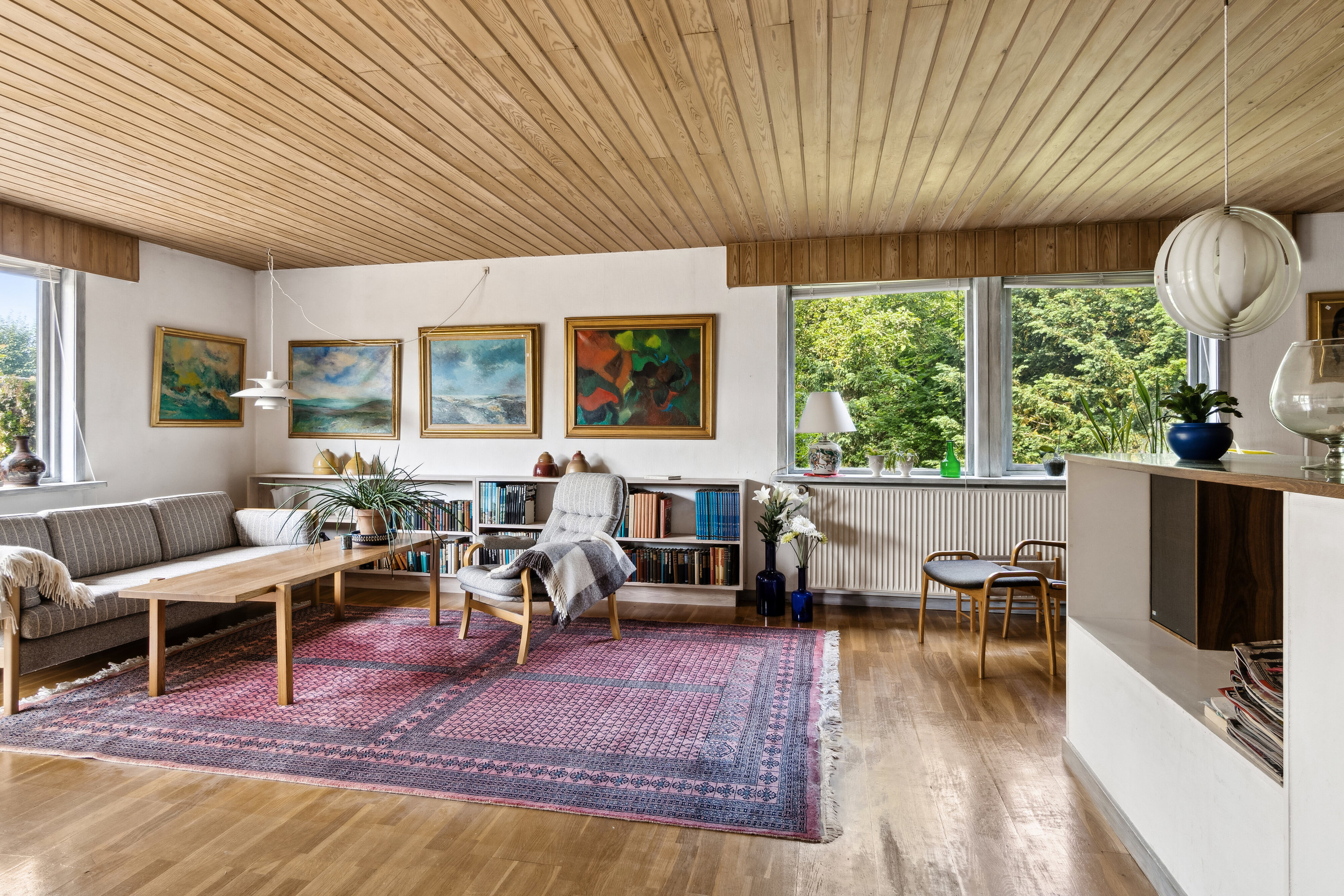 Fremhævet stue billede i fuldskærmstilstand. Billede af Johs Olsens Vej 11, 4500 Nykøbing Sj