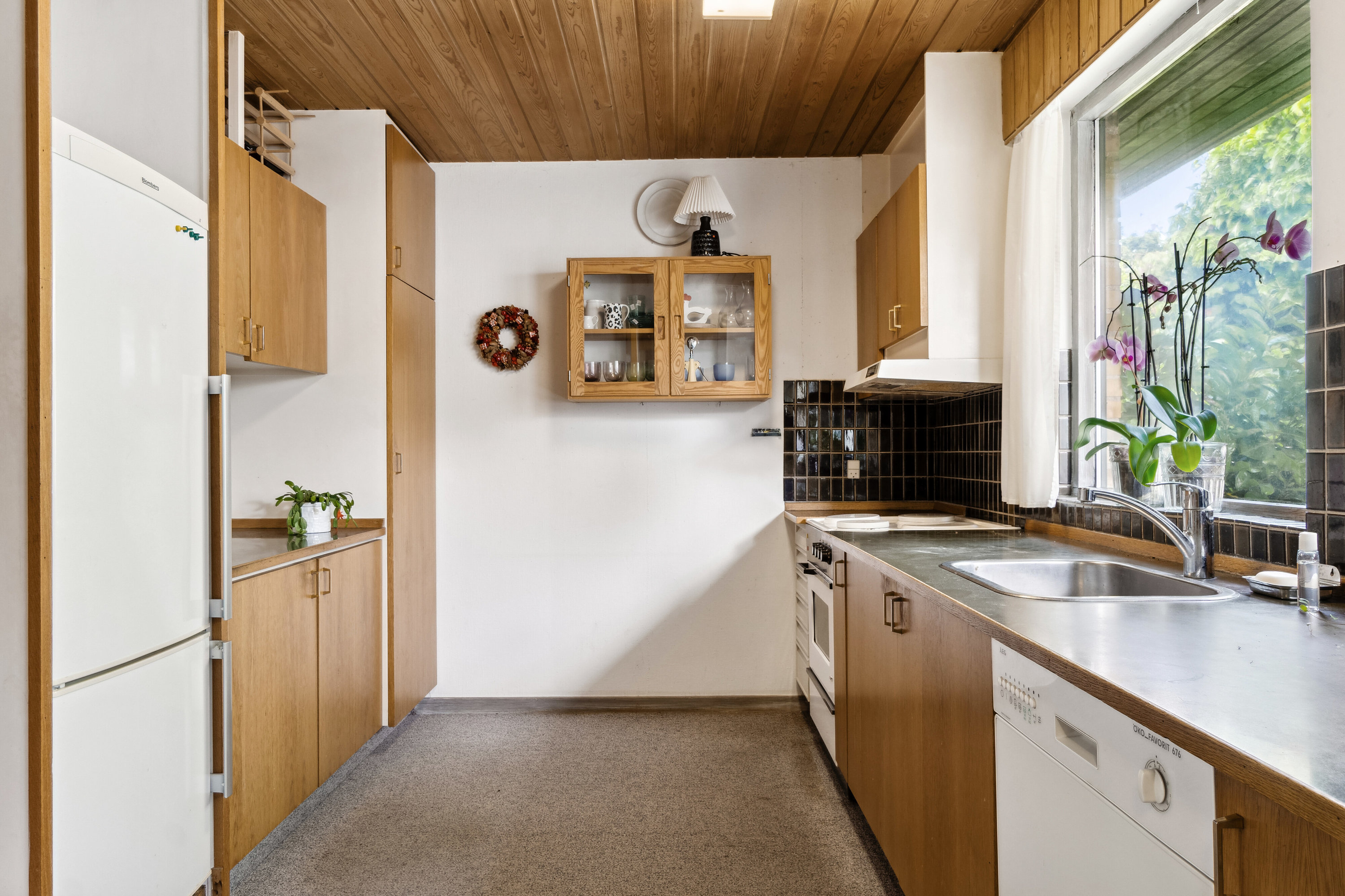 Fremhævet køkken billede i fuldskærmstilstand. Billede af Johs Olsens Vej 11, 4500 Nykøbing Sj