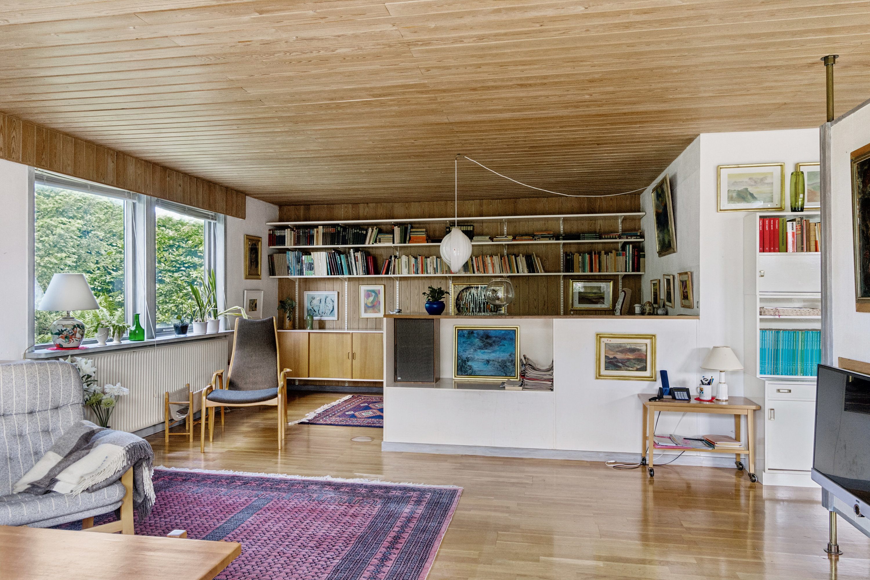 Fremhævet stue billede i fuldskærmstilstand. Billede af Johs Olsens Vej 11, 4500 Nykøbing Sj