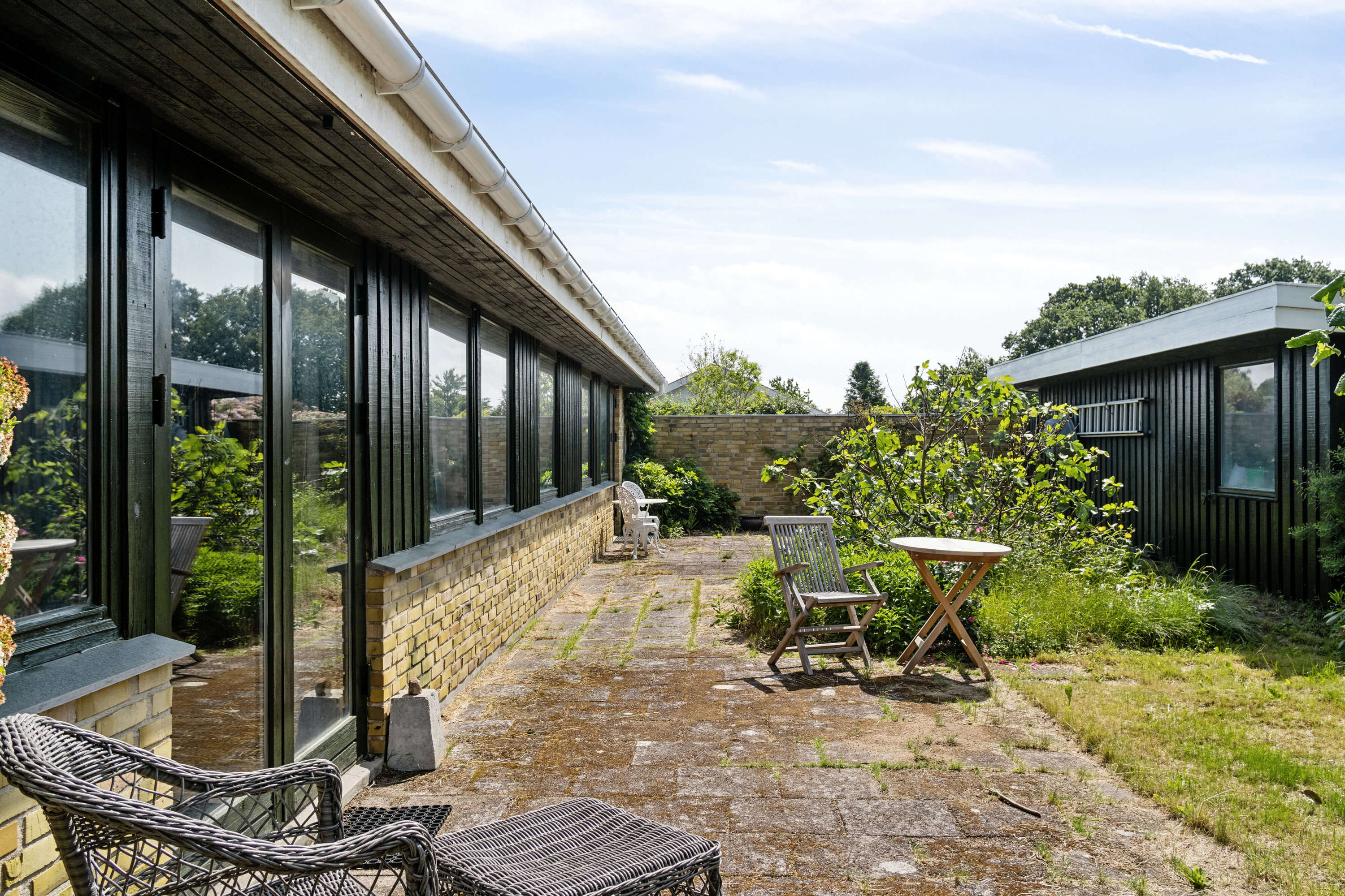 Fremhævet terrasse billede i fuldskærmstilstand. Billede af Johs Olsens Vej 11, 4500 Nykøbing Sj