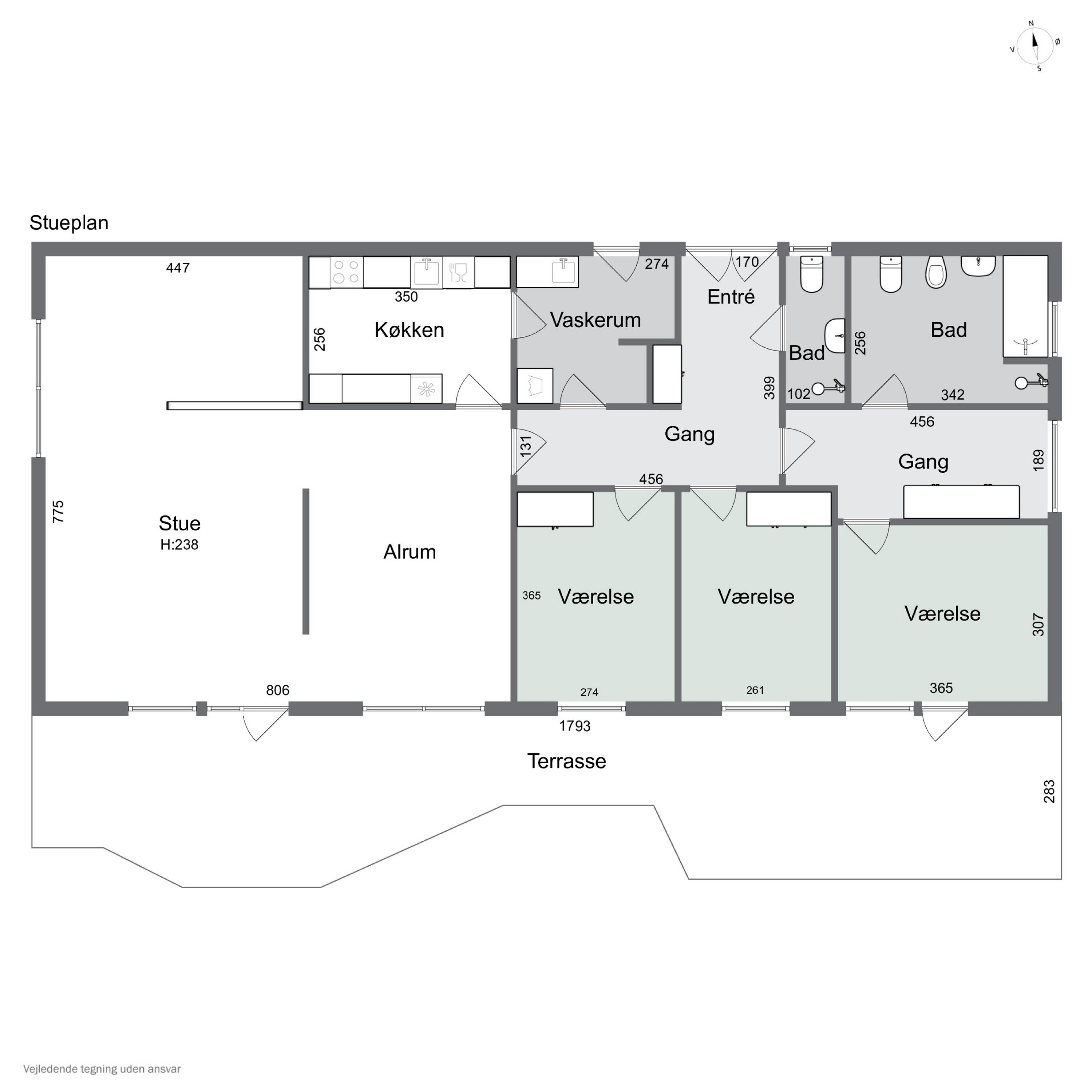 Plantegninger billede af Johs Olsens Vej 11, 4500 Nykøbing Sj