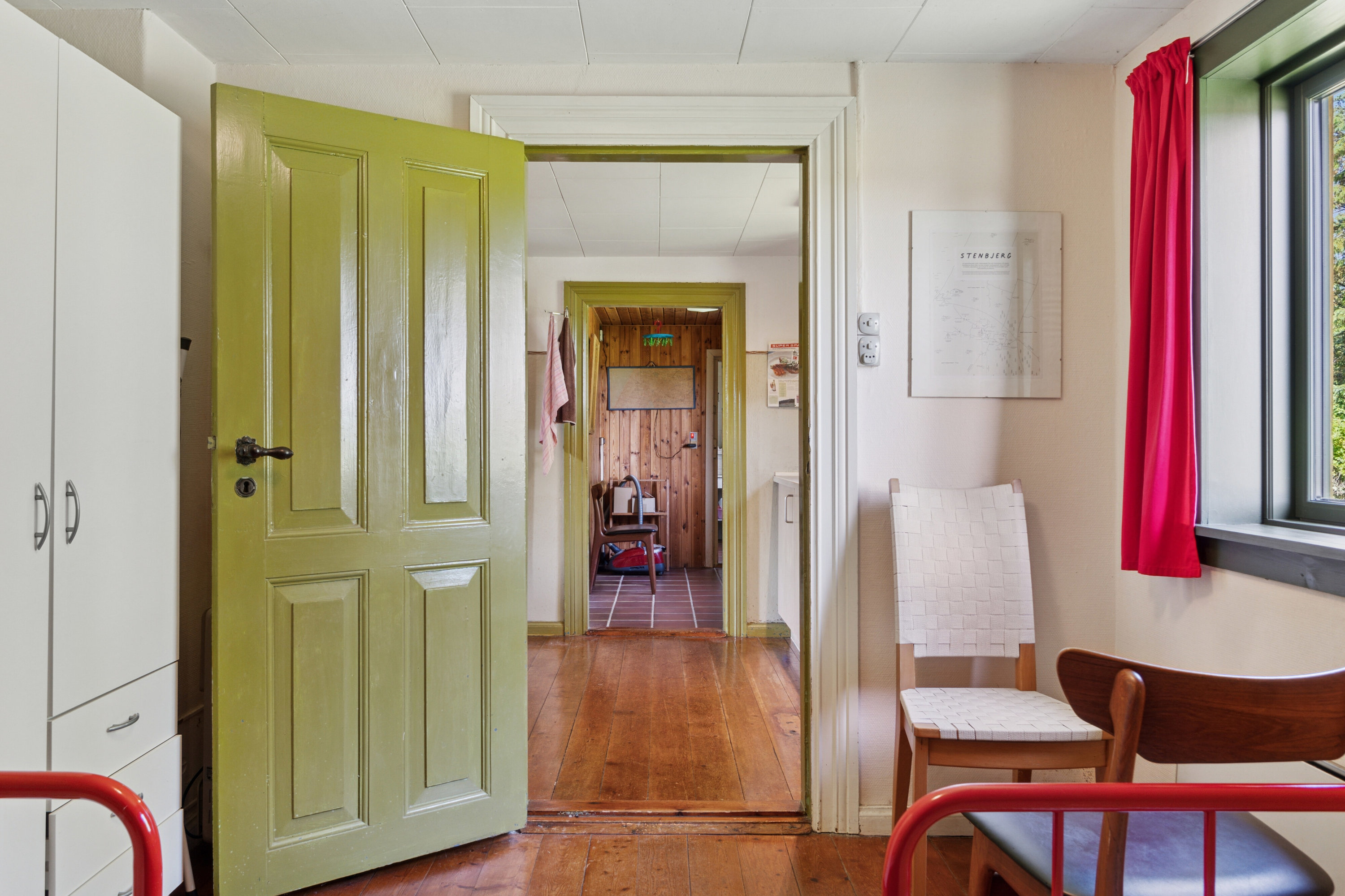 Fremhævet soveværelse billede i fuldskærmstilstand. Billede af Istrupvej 38, Stenbjerg, 7752 Snedsted