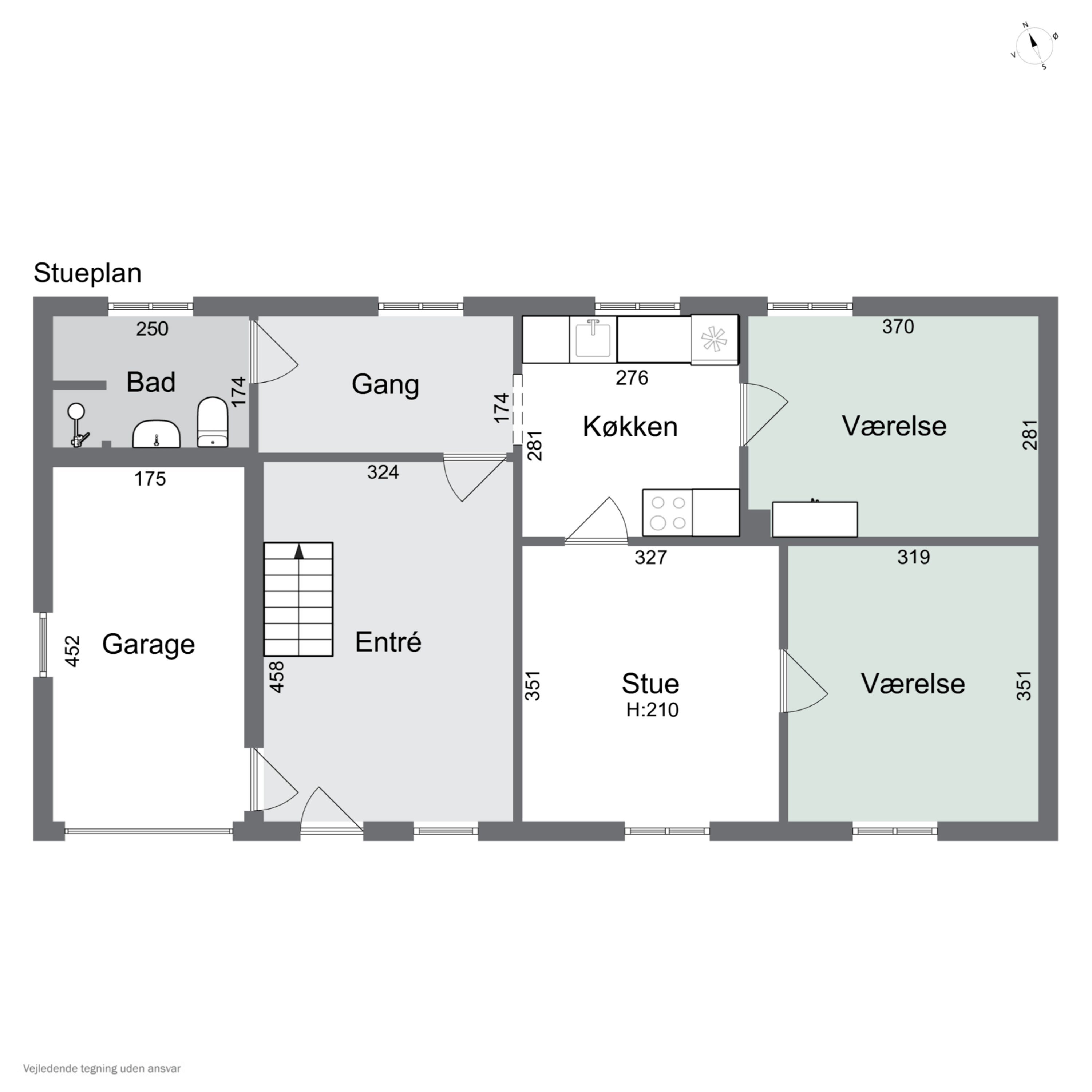 Plantegninger billede af Istrupvej 38, Stenbjerg, 7752 Snedsted