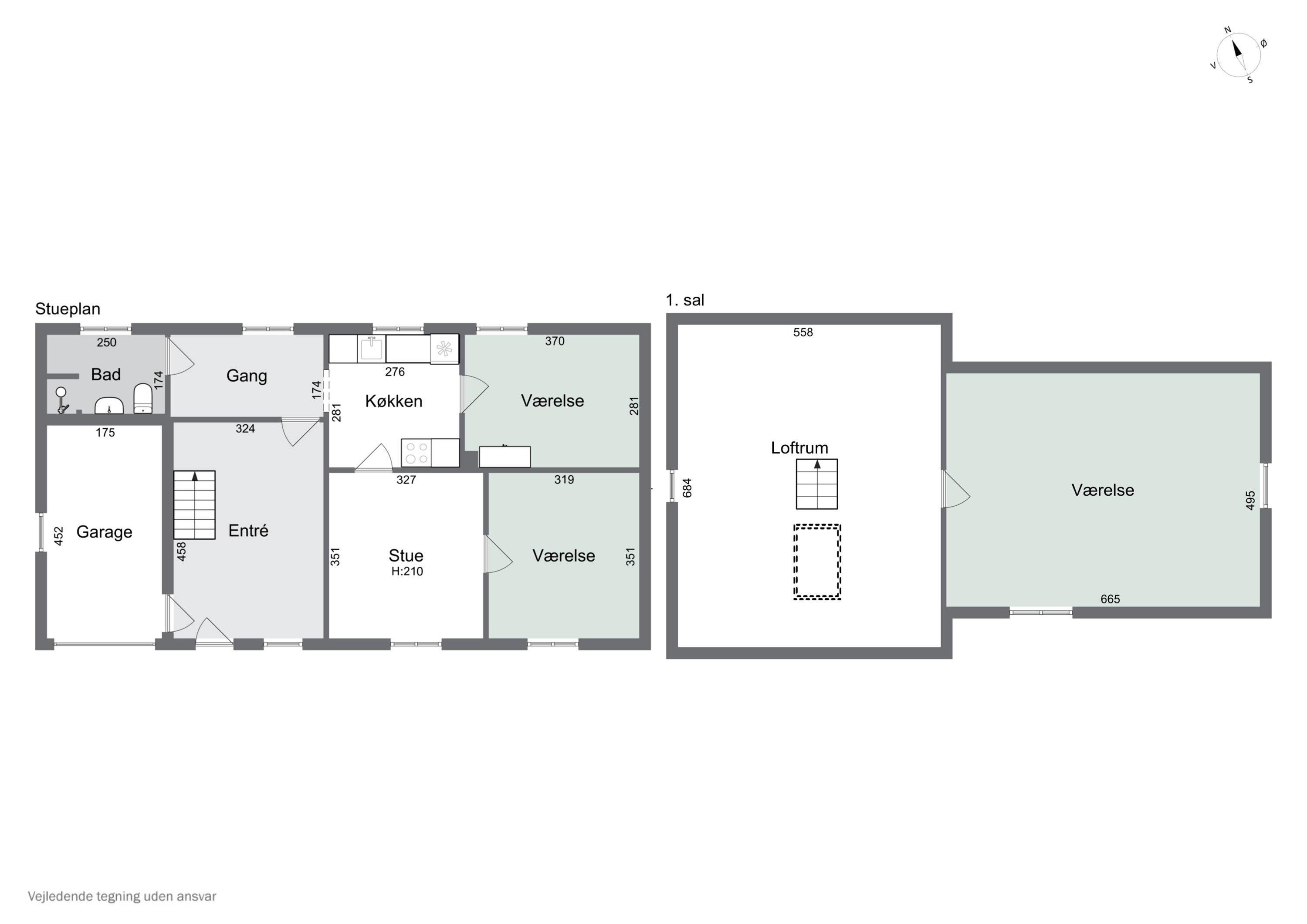 Plantegninger billede af Istrupvej 38, Stenbjerg, 7752 Snedsted