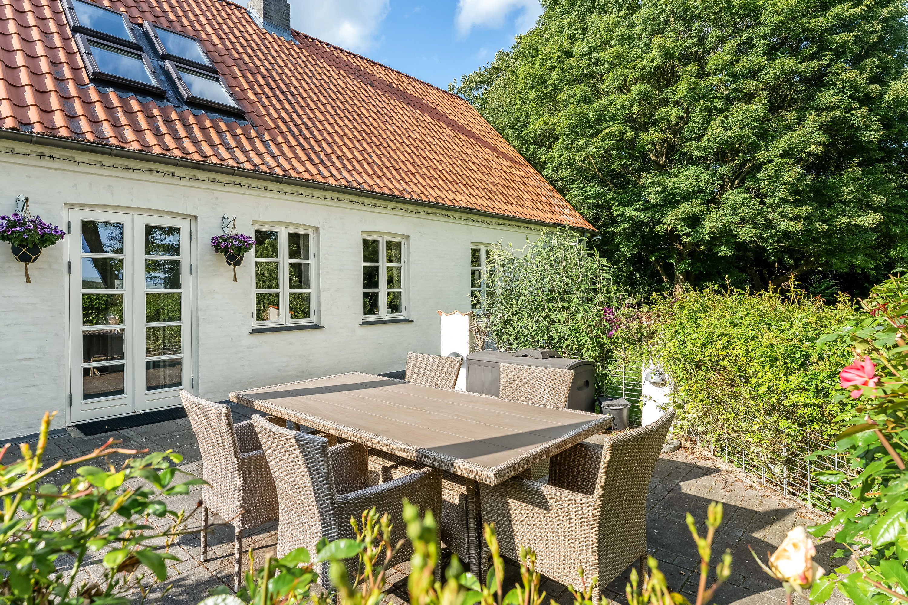 Fremhævet terrasse billede i fuldskærmstilstand. Billede af Maribovej 150, Forneby, 4990 Sakskøbing