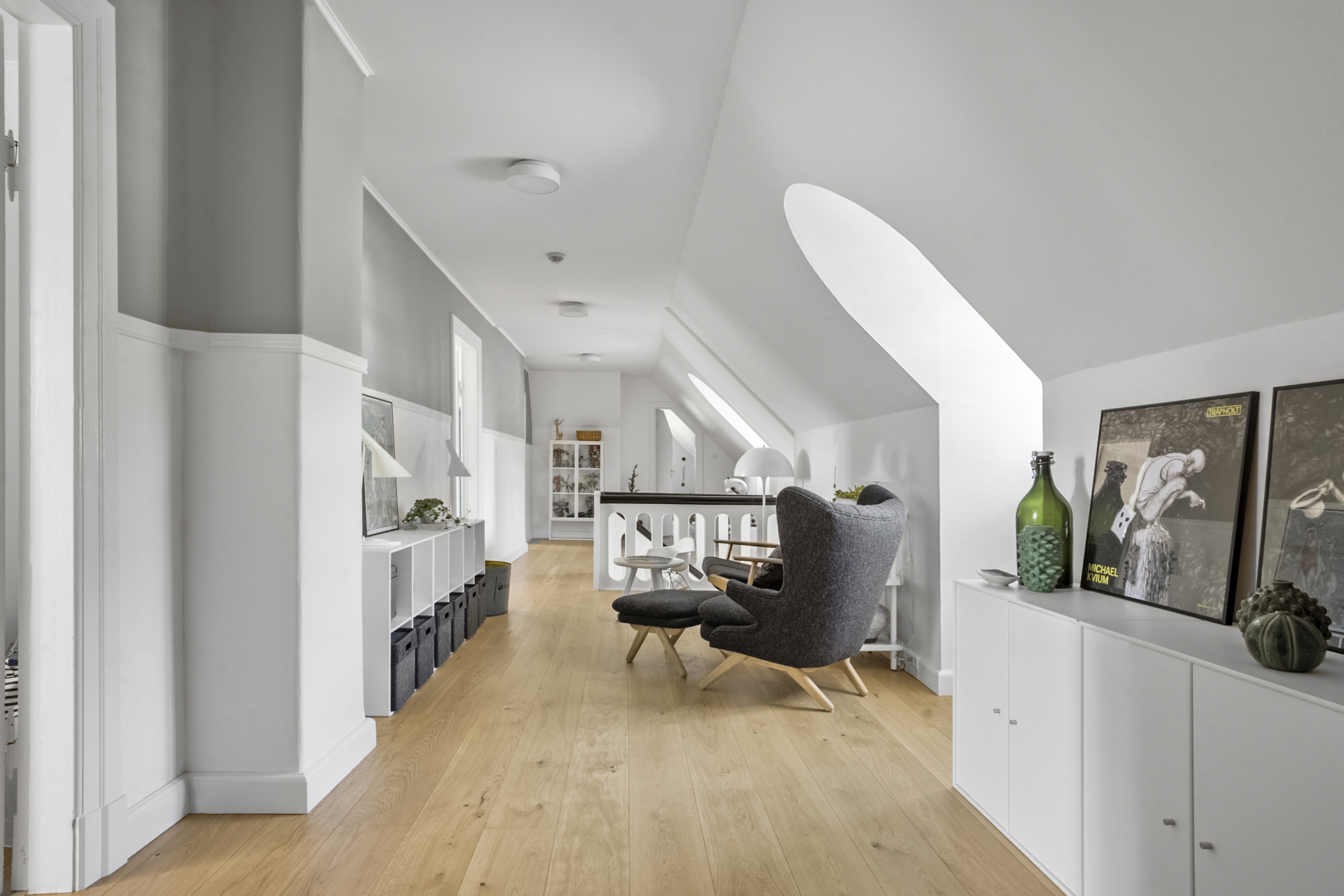 Fremhævet stue billede i fuldskærmstilstand. Billede af Frydendal 15, 6200 Aabenraa