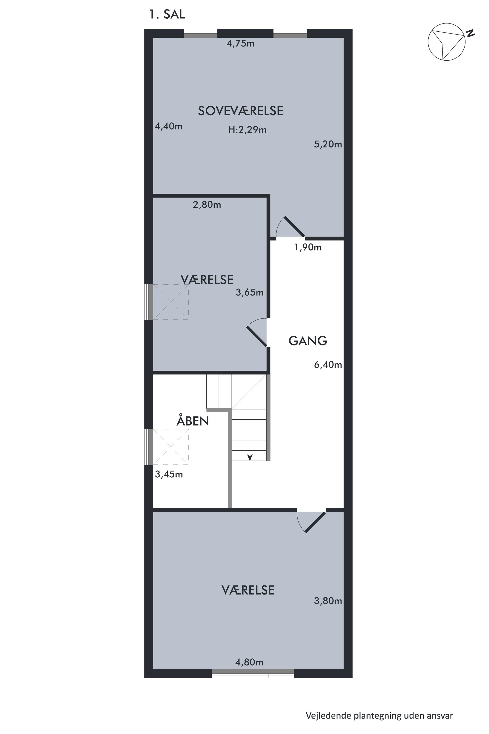 Plantegninger billede af Frederiksbergvej 63, 8983 Gjerlev J