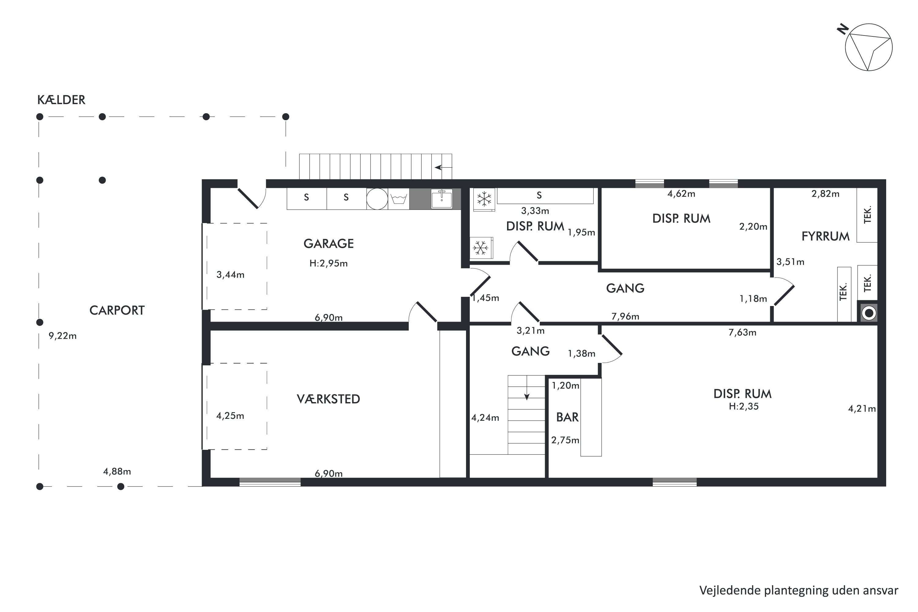 Plantegninger billede af Rusgårds Bakke 44, Vigersted, 4100 Ringsted