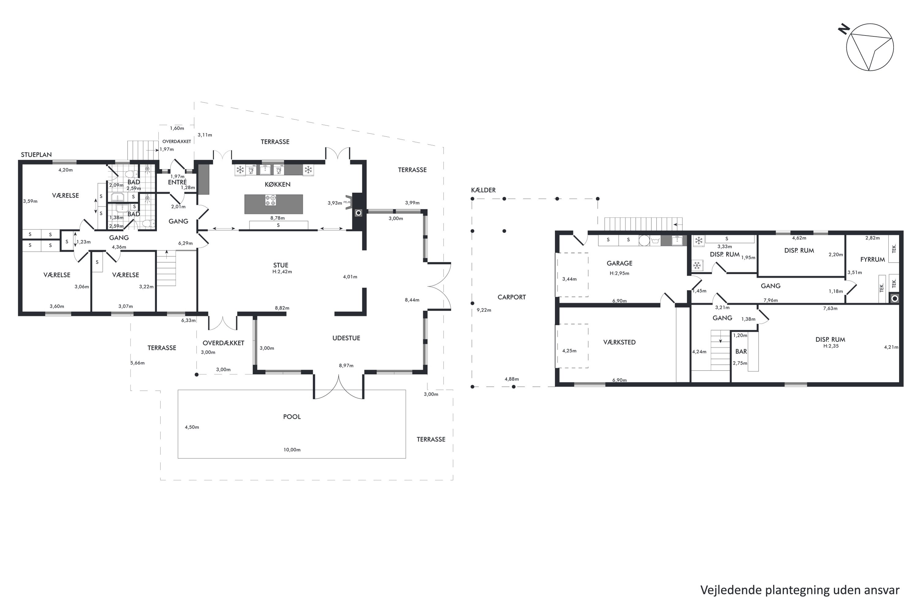 Plantegninger billede af Rusgårds Bakke 44, Vigersted, 4100 Ringsted