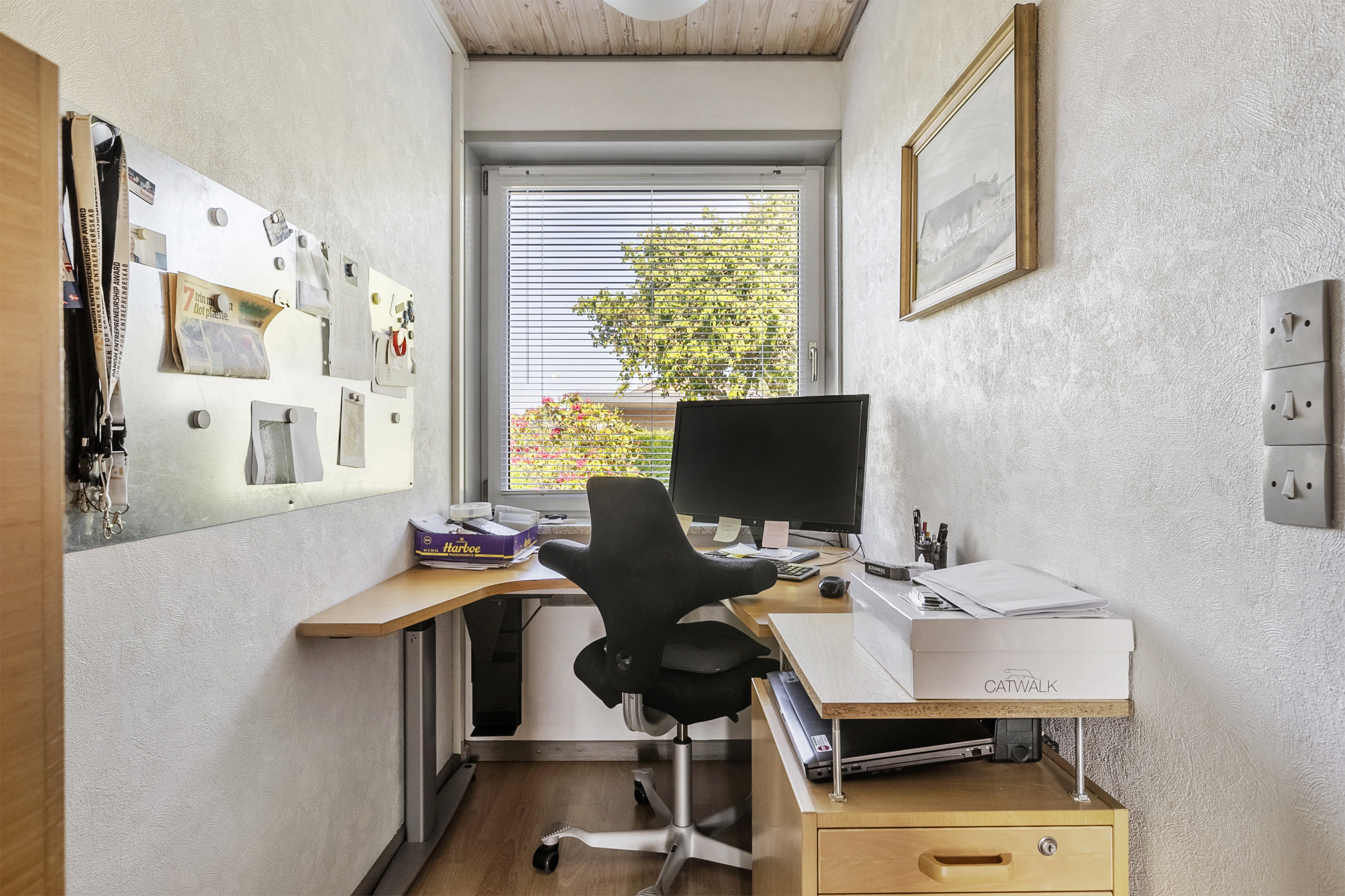 Fremhævet kontor billede i fuldskærmstilstand. Billede af Vestermarksvej 1A, Kliplev, 6200 Aabenraa