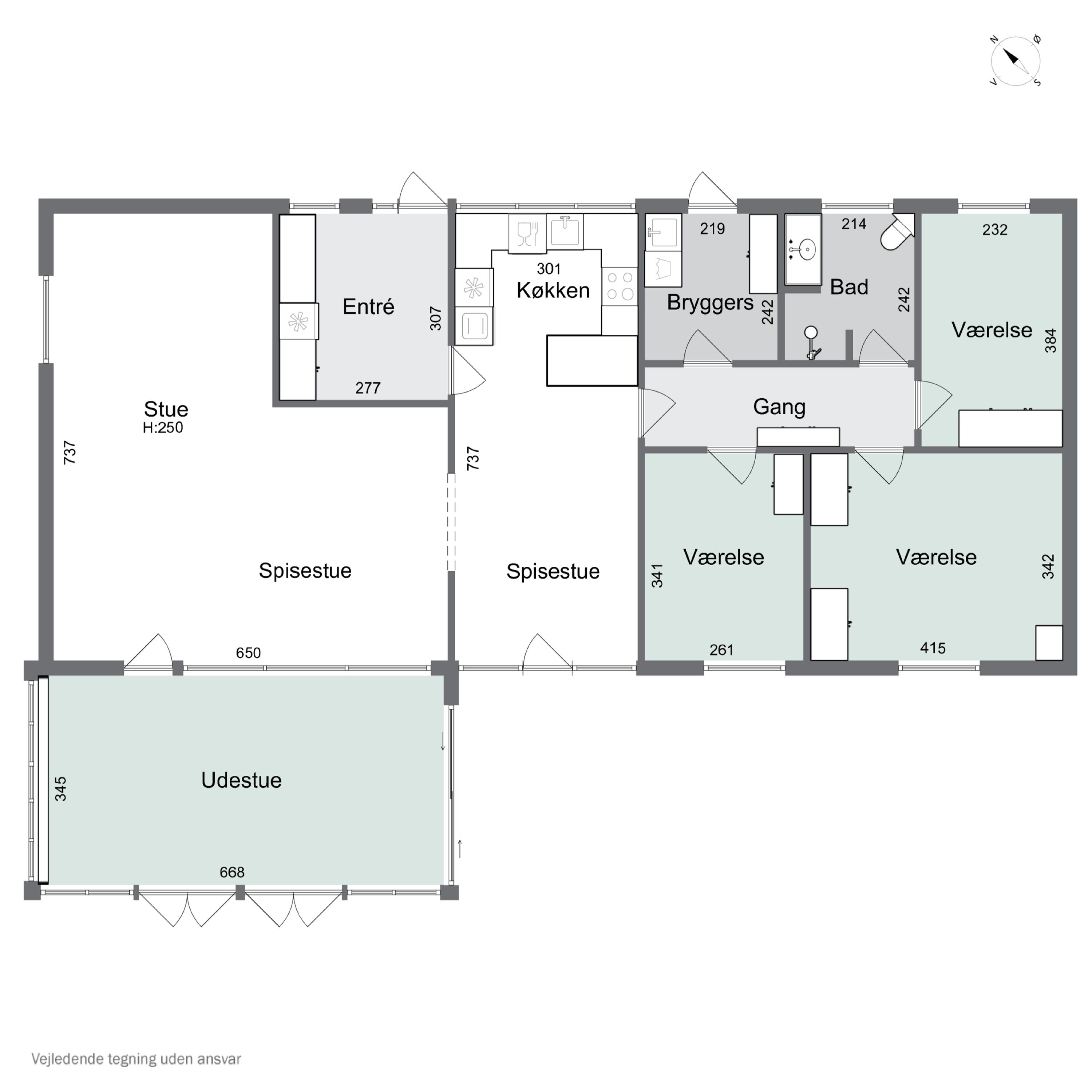 Plantegninger billede af Degnevænget 12, Koldby, 7752 Snedsted