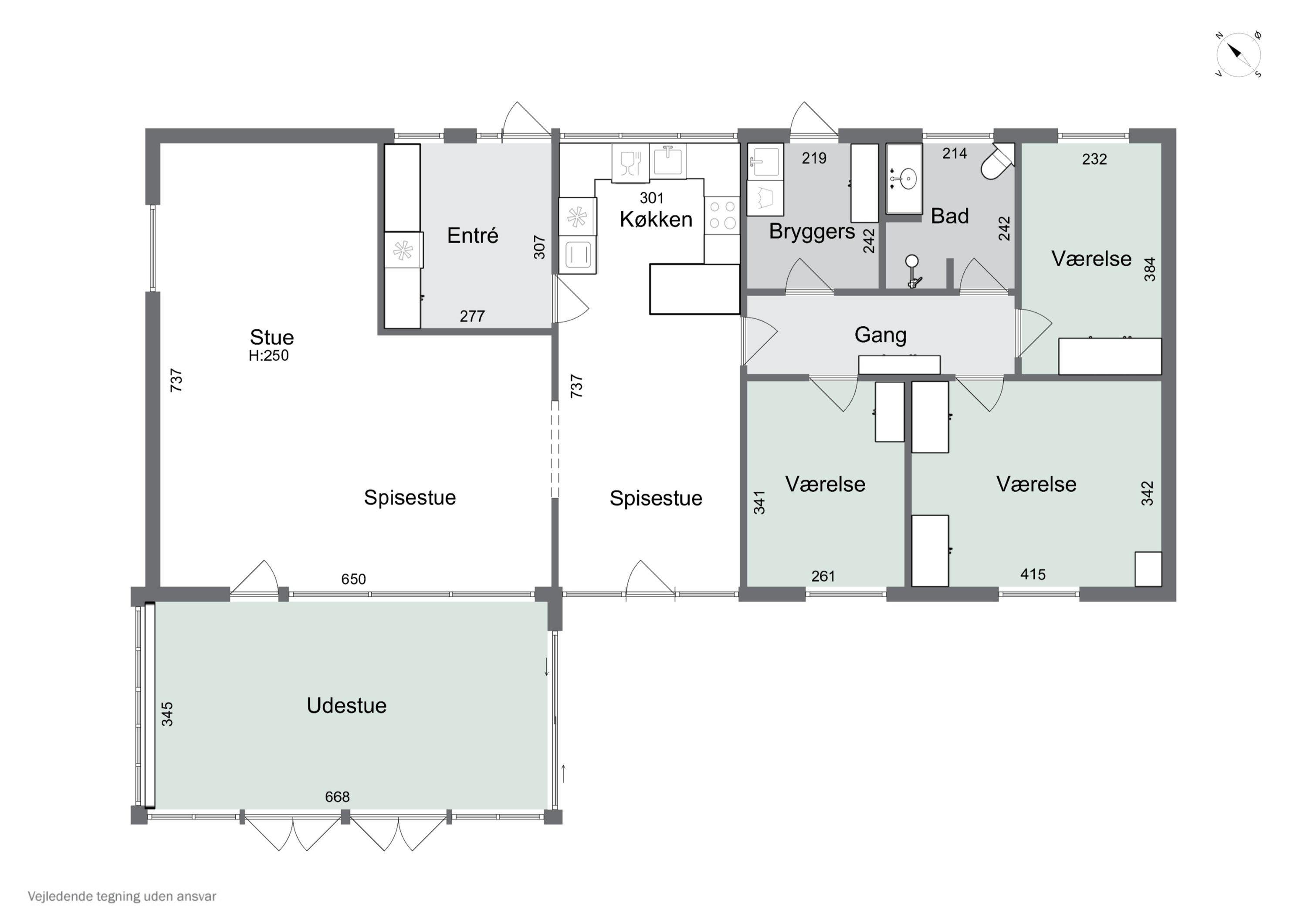 Plantegninger billede af Degnevænget 12, Koldby, 7752 Snedsted