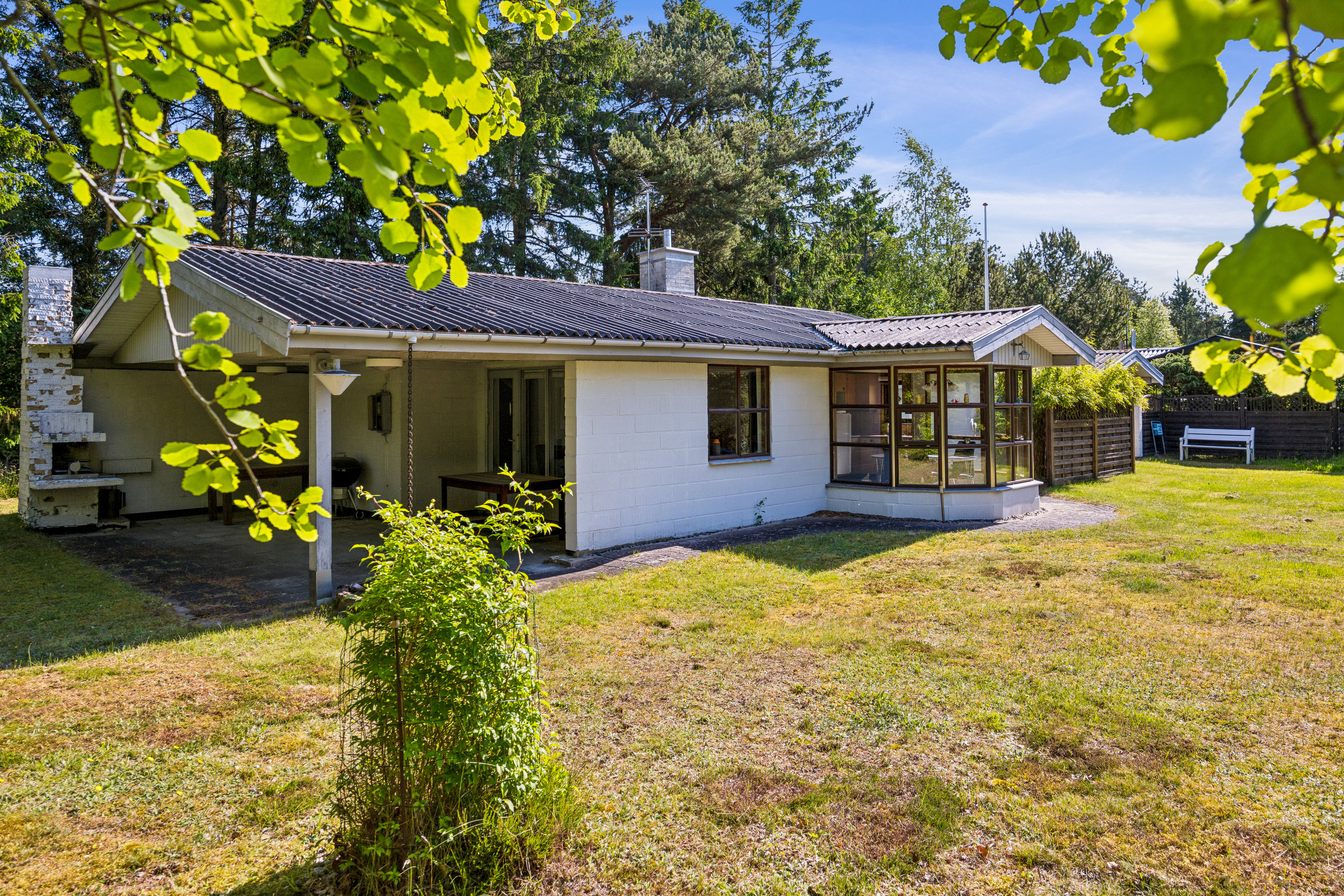 Fremhævet ejendom 1 billede i fuldskærmstilstand. Billede af Skovvej 9, 9370 Hals