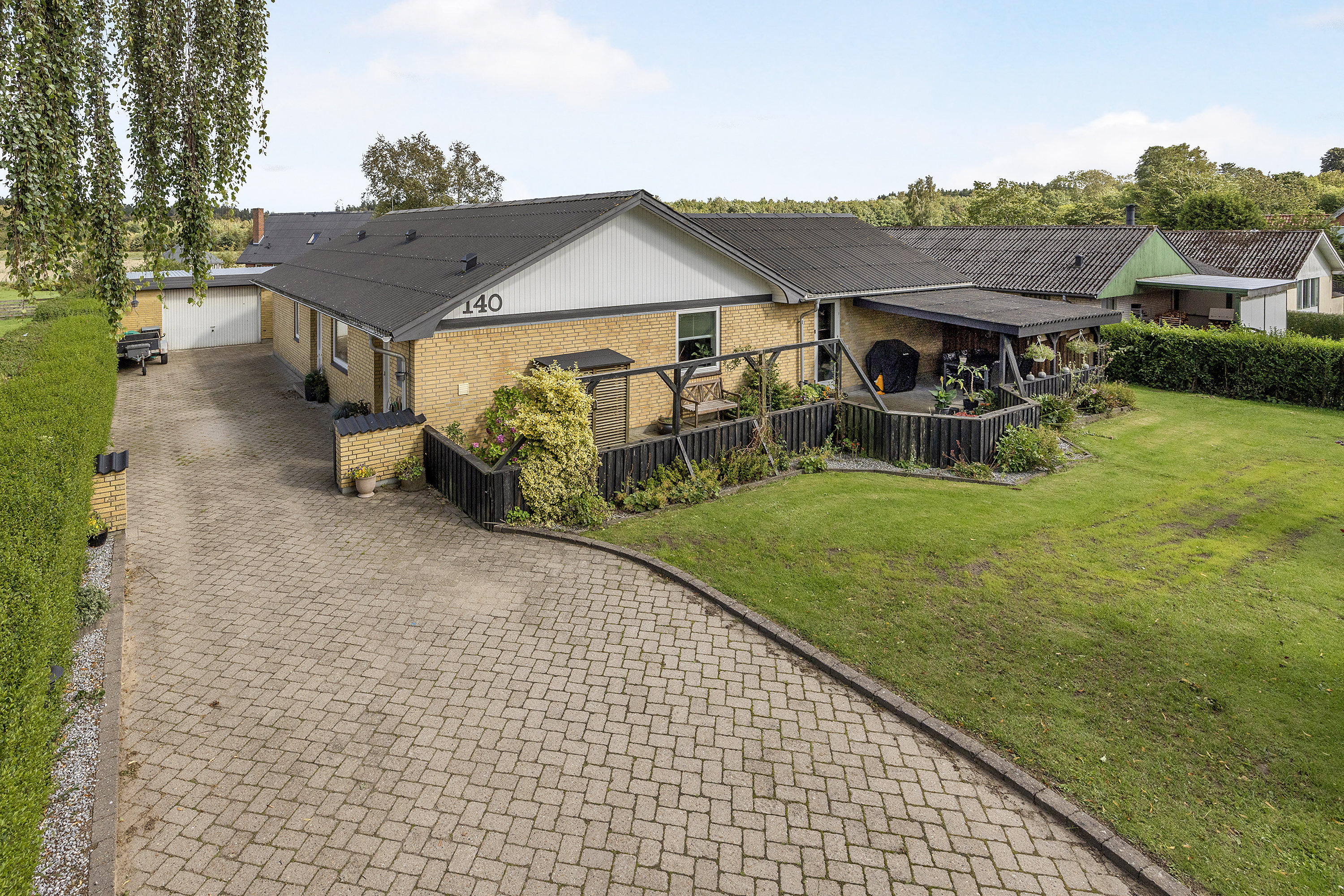 Miniaturebillede 1: have. Billede af Kirkevej 140, Tolnekirkeby, 9870 Sindal