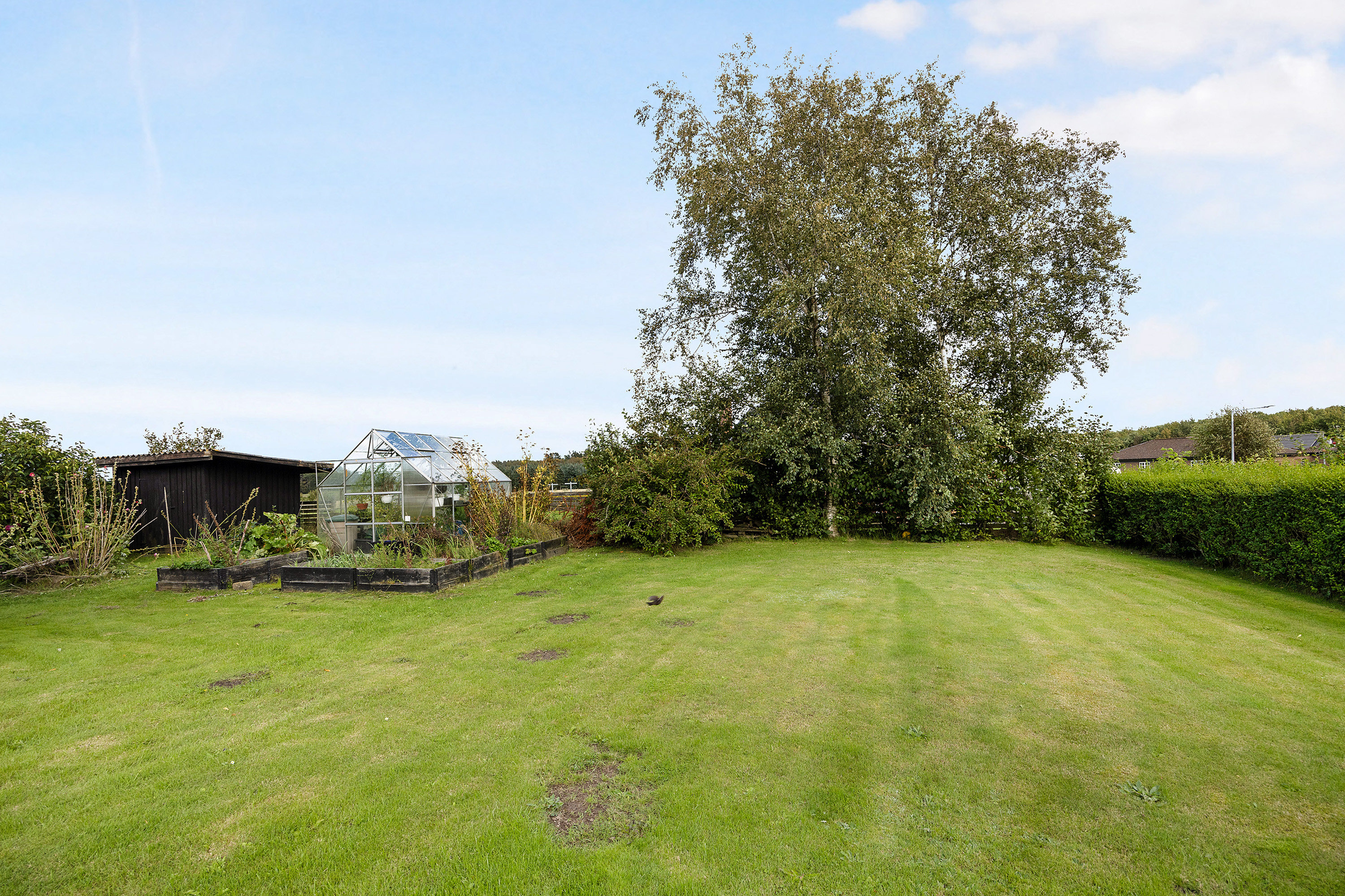 Fremhævet have billede i fuldskærmstilstand. Billede af Kirkevej 140, Tolnekirkeby, 9870 Sindal