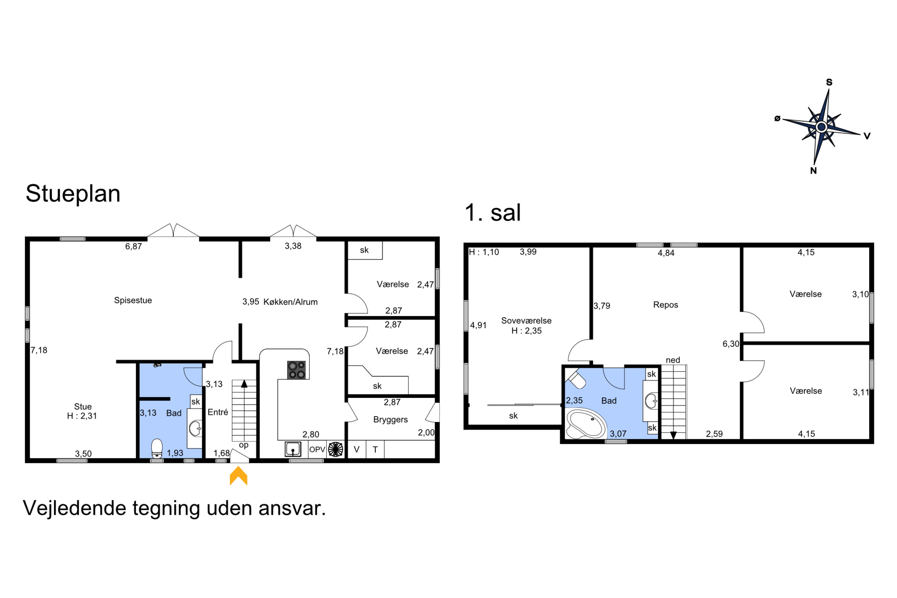 Plantegninger billede af Avnbøgen 34, 8620 Kjellerup