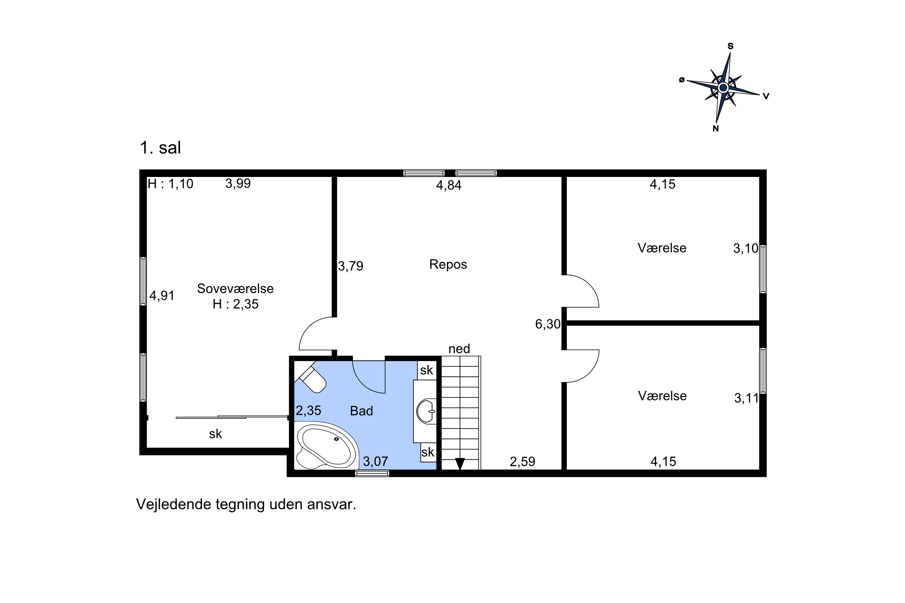 Plantegninger billede af Avnbøgen 34, 8620 Kjellerup