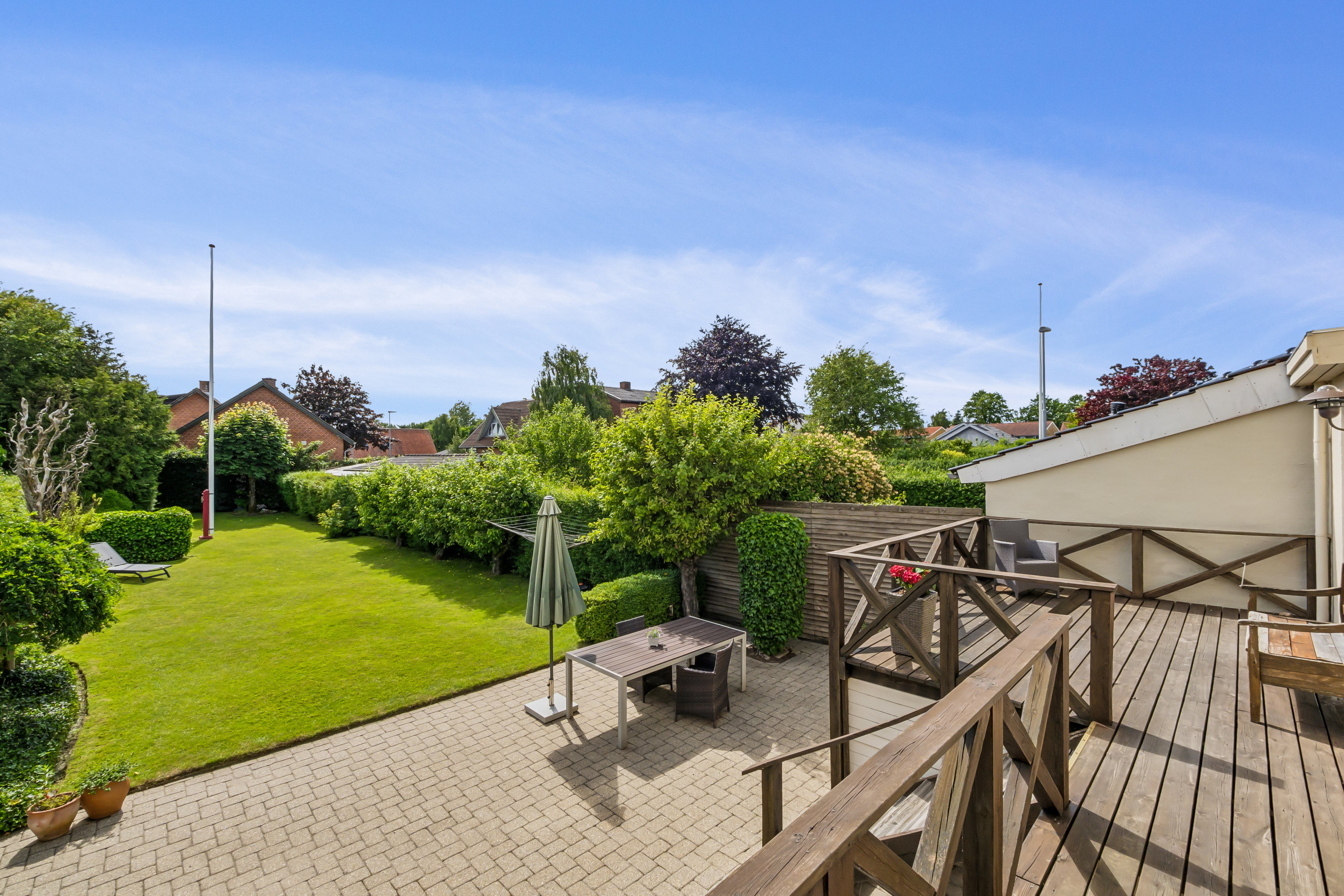 Fremhævet terrasse billede i fuldskærmstilstand. Billede af Refshammervej 12, 7900 Nykøbing M