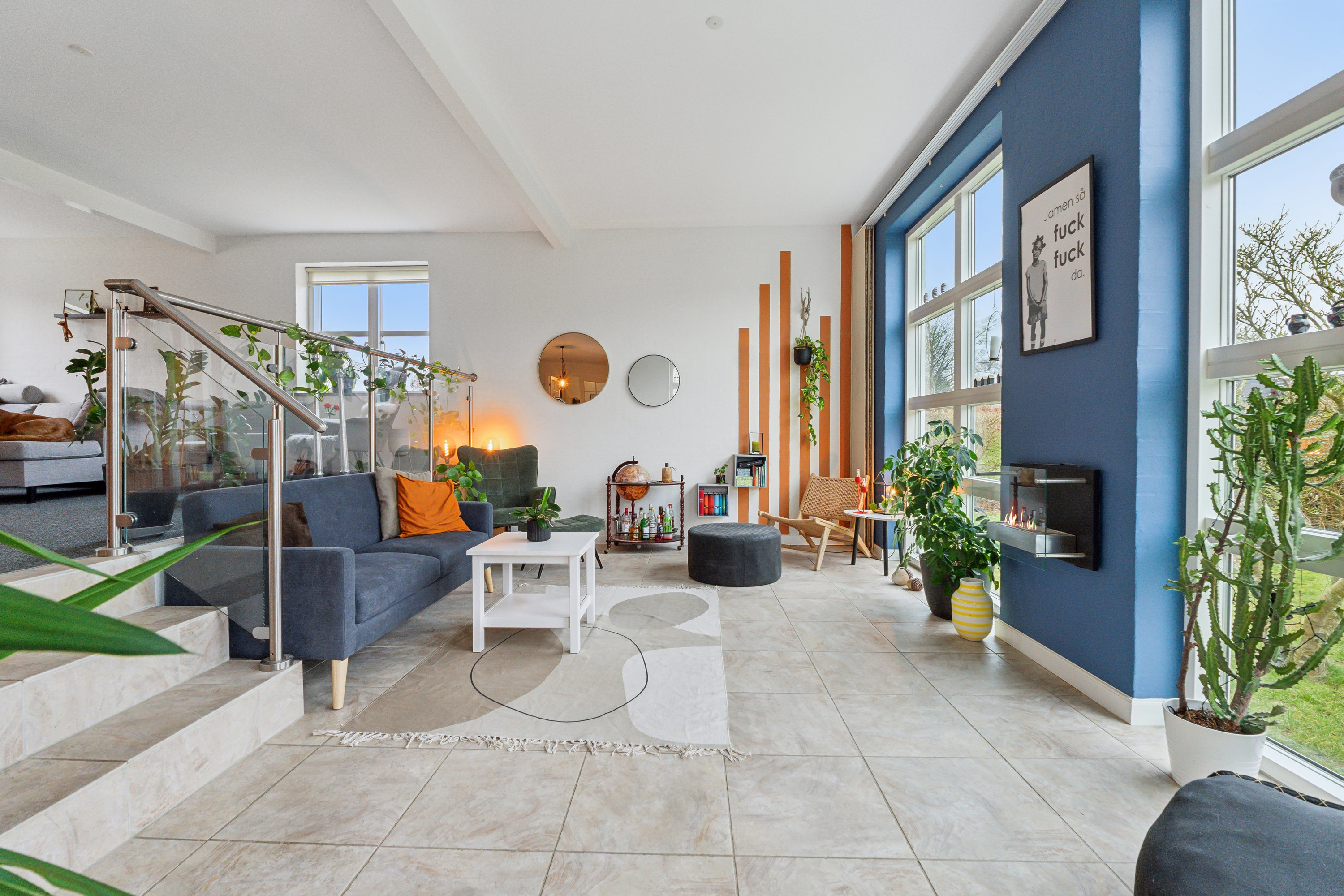 Fremhævet stue billede i fuldskærmstilstand. Billede af Pederstrupvej 32, Slukefter, 5210 Odense NV