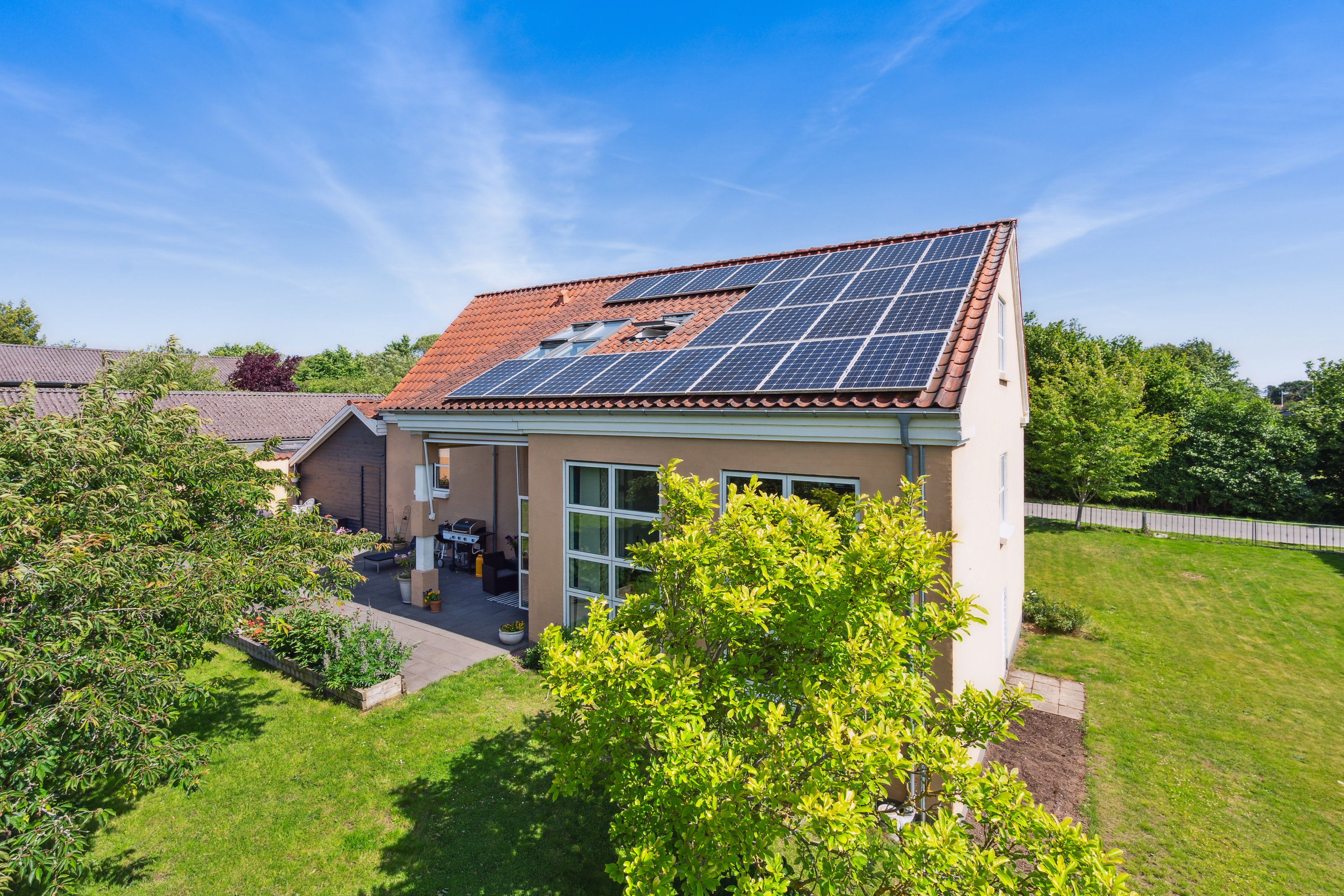 Fremhævet have billede i fuldskærmstilstand. Billede af Pederstrupvej 32, Slukefter, 5210 Odense NV