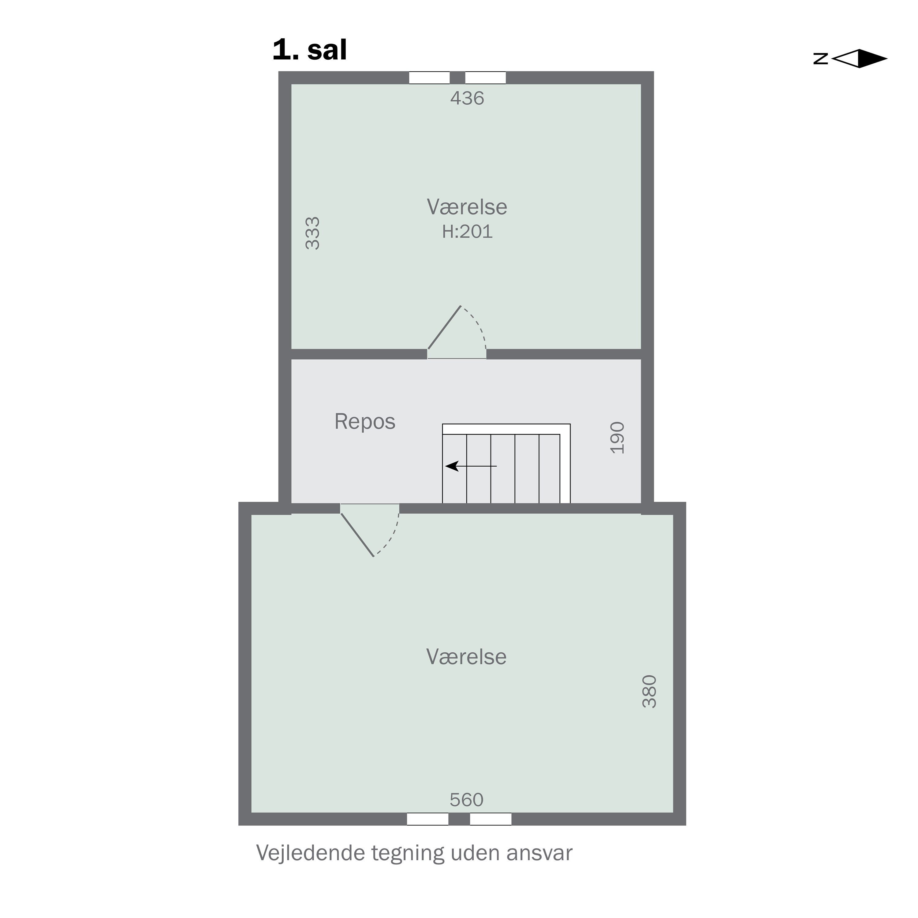 Plantegninger billede af Algade 14, 5683 Haarby