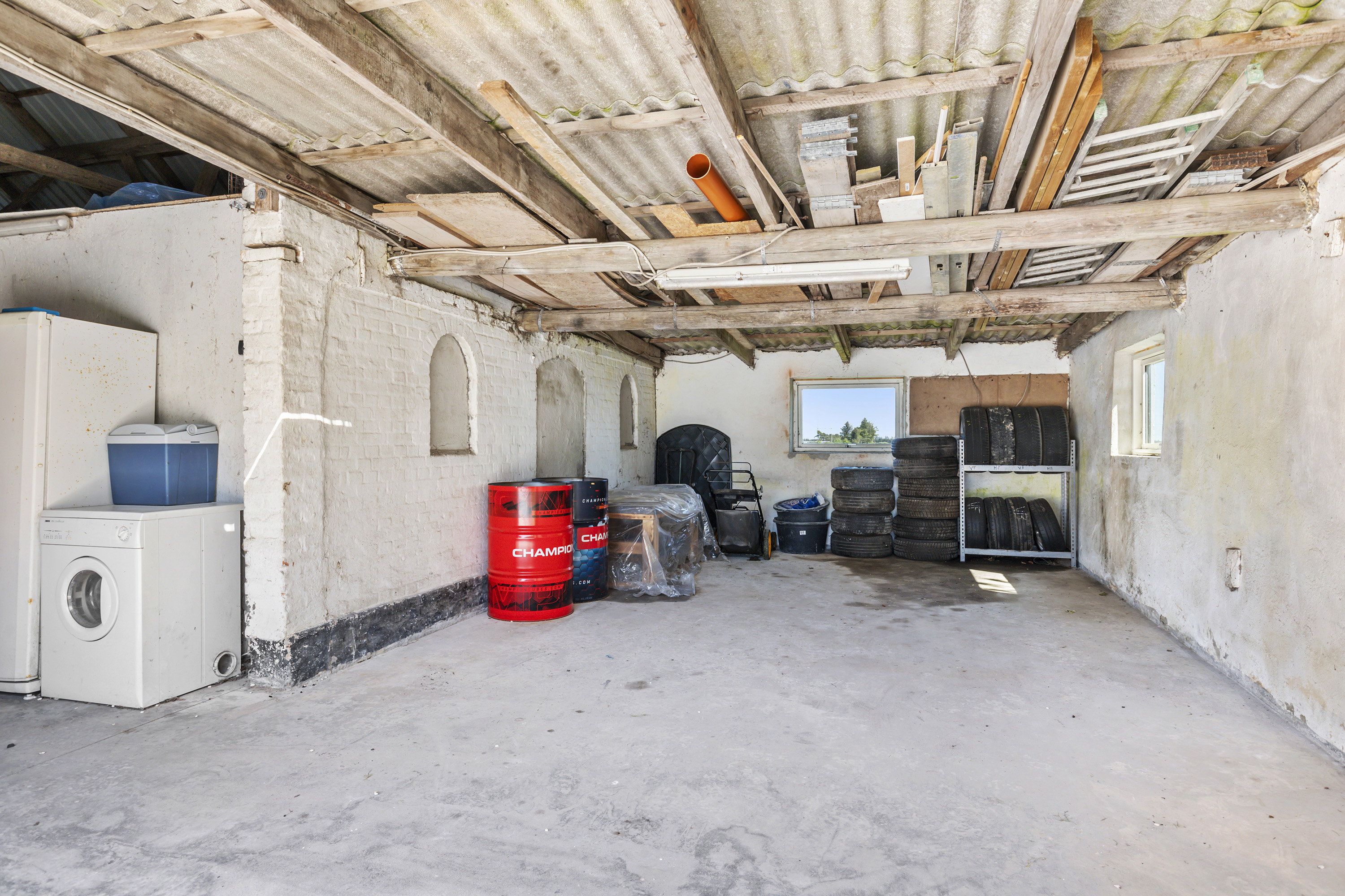 Fremhævet garage billede i fuldskærmstilstand. Billede af Højlundsvej 47, Børglum, 9760 Vrå