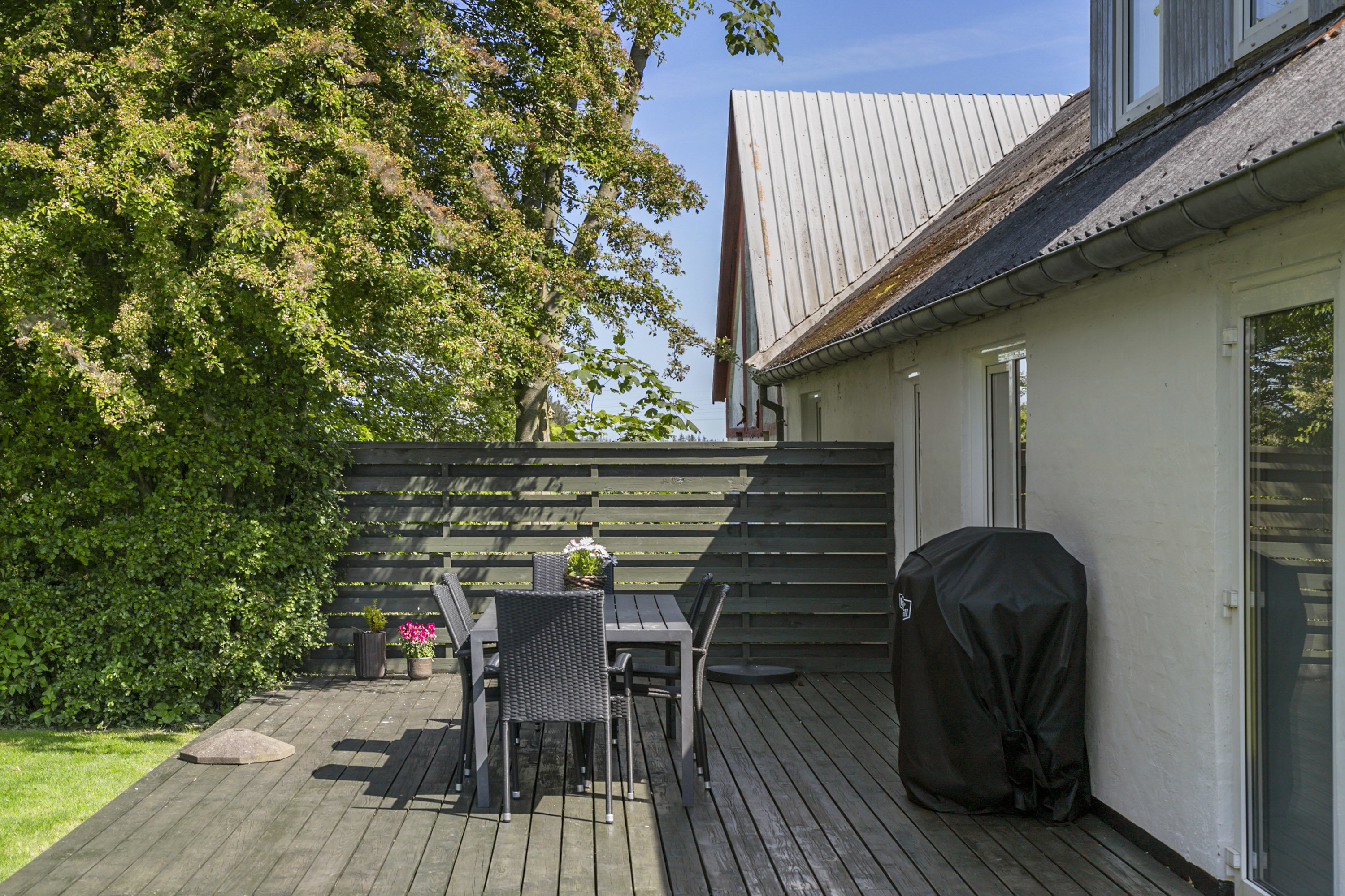 Fremhævet terrasse billede i fuldskærmstilstand. Billede af Højlundsvej 47, Børglum, 9760 Vrå