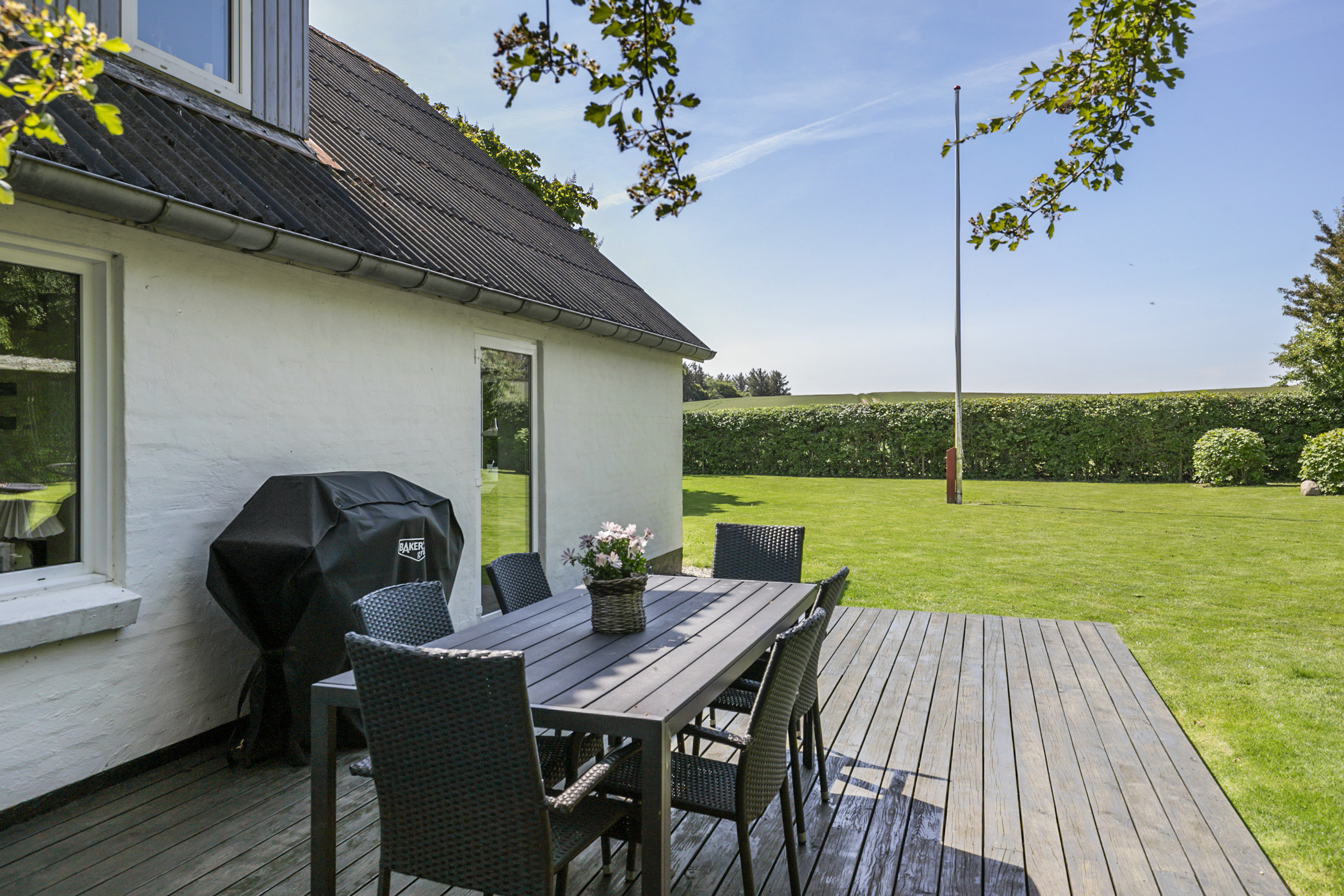 Fremhævet terrasse billede i fuldskærmstilstand. Billede af Højlundsvej 47, Børglum, 9760 Vrå