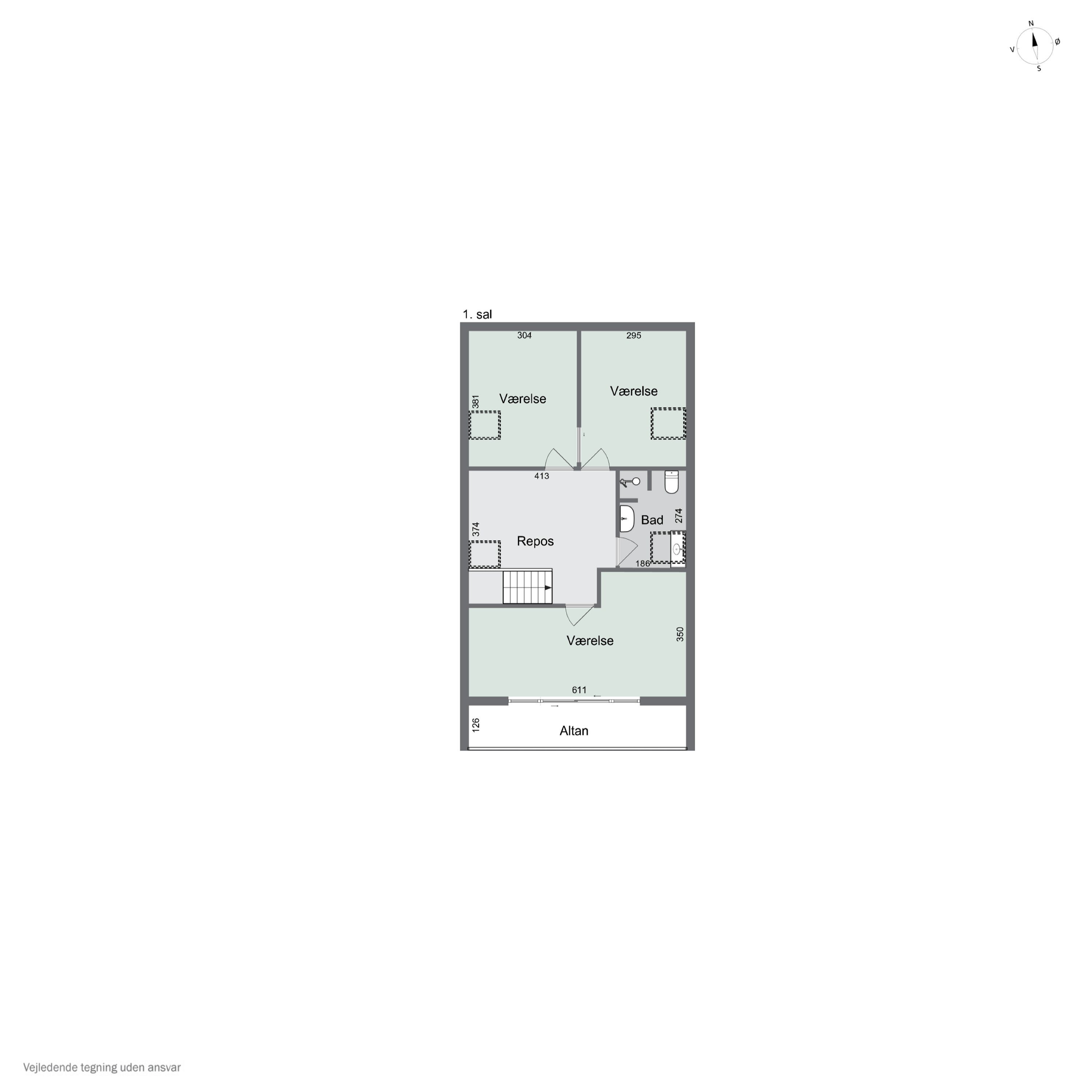 Plantegninger billede af Højensvej 140, Egense, 5700 Svendborg