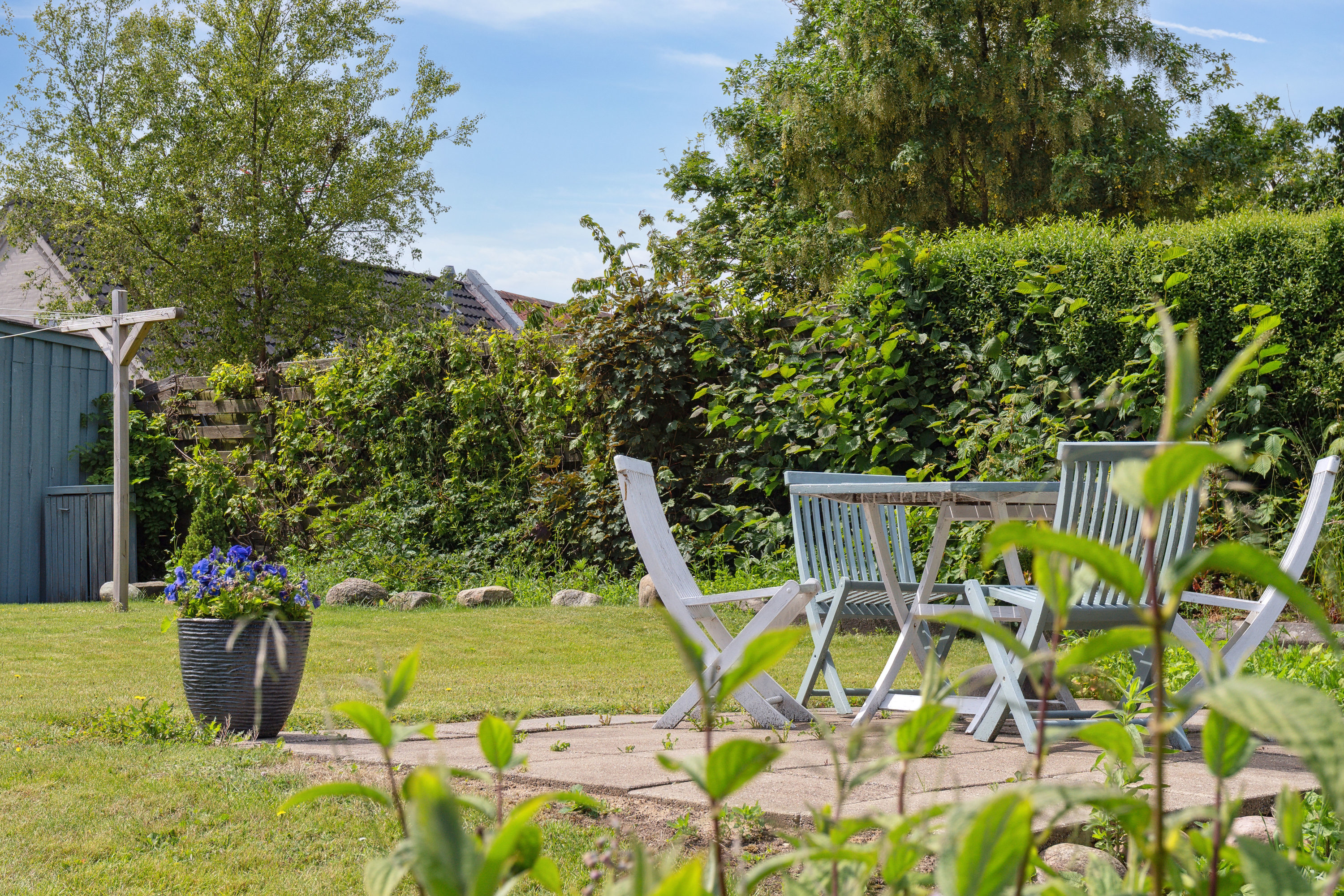 Fremhævet terrasse billede i fuldskærmstilstand. Billede af Hundborgvej 140, Tingstrup, 7700 Thisted