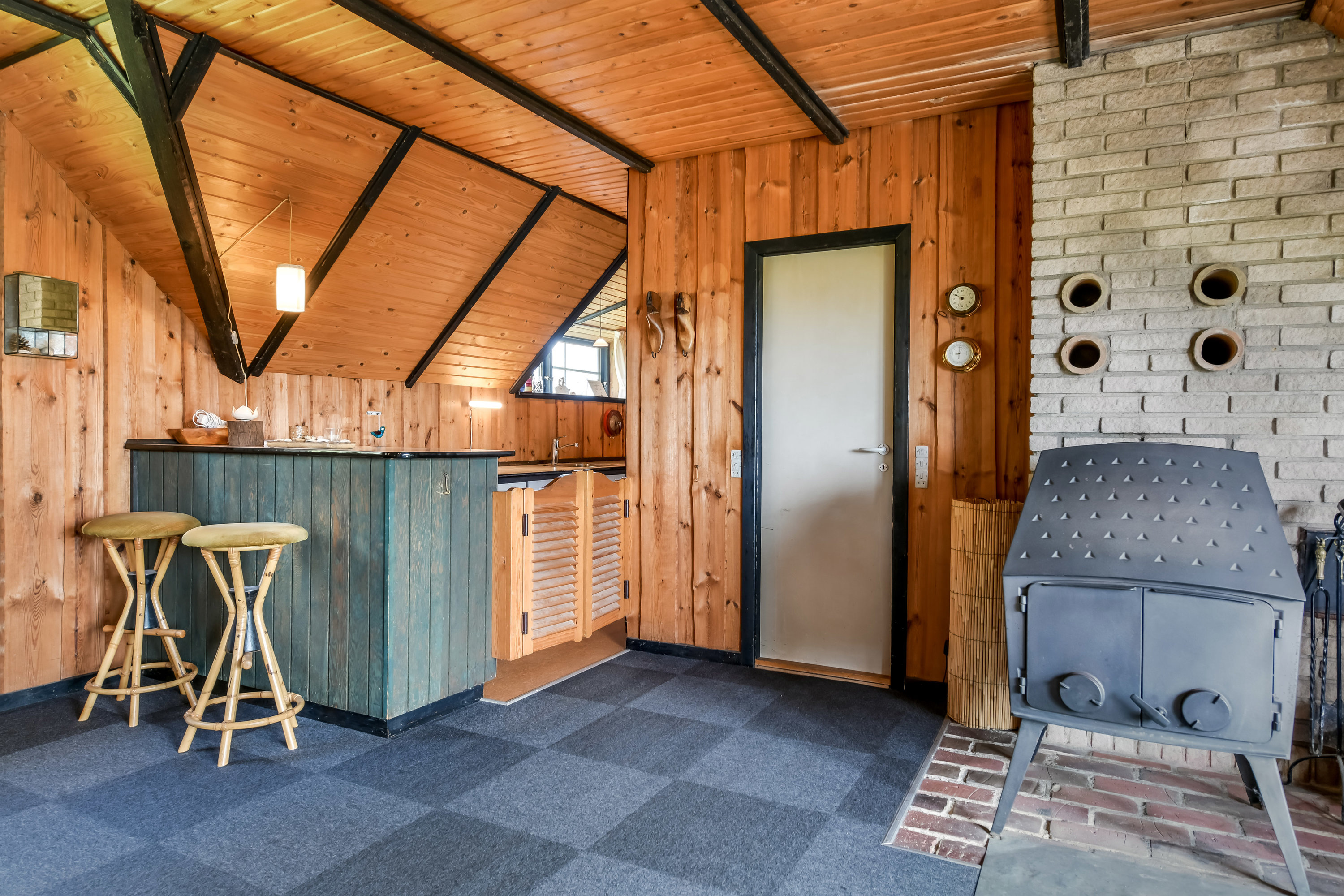 Fremhævet stue billede i fuldskærmstilstand. Billede af Grønningen 17, 6857 Blåvand