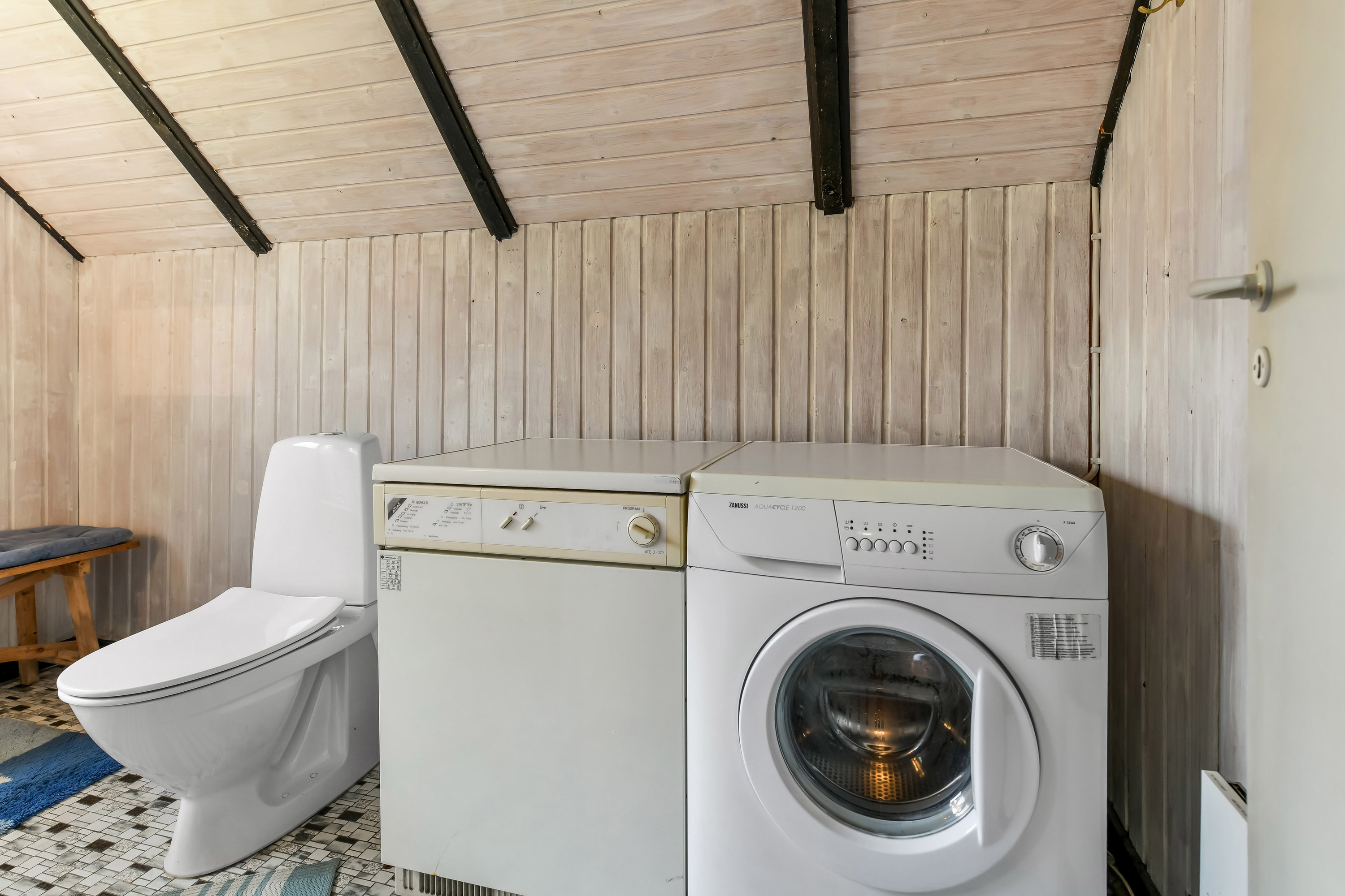 Fremhævet toilet billede i fuldskærmstilstand. Billede af Grønningen 17, 6857 Blåvand