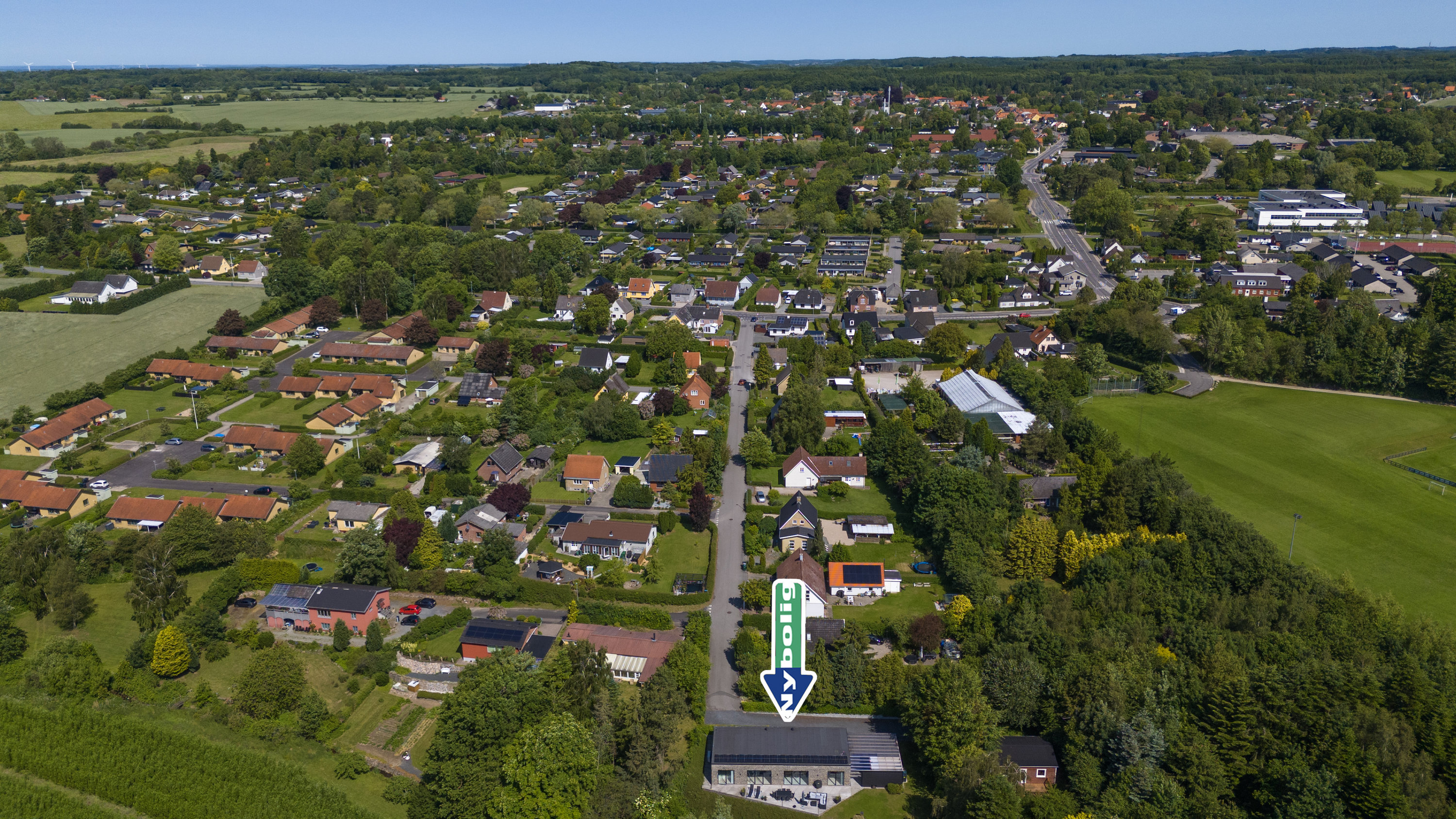 Fremhævet  billede i fuldskærmstilstand. Billede af Rønnevej 17, 5620 Glamsbjerg