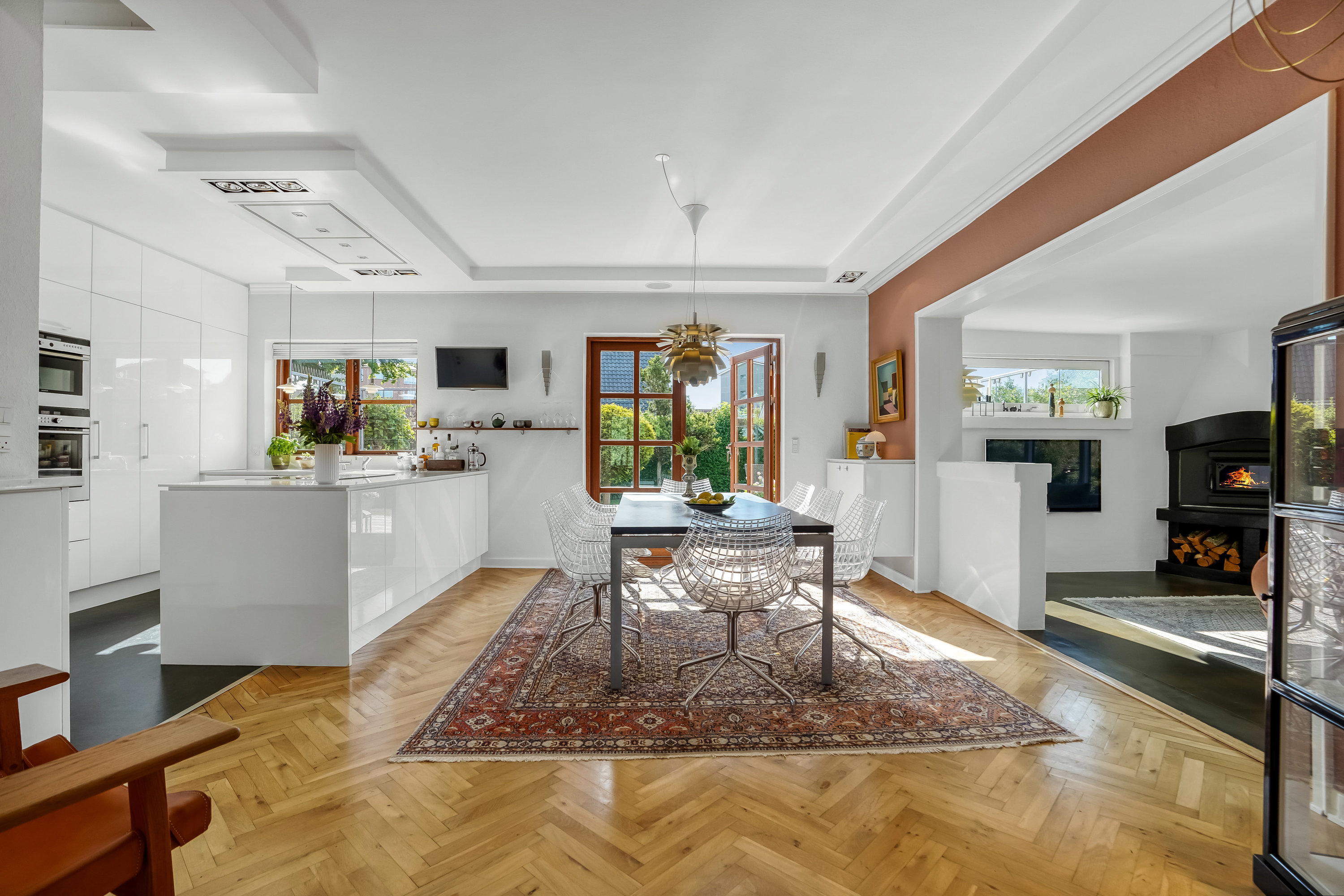 Fremhævet køkken billede i fuldskærmstilstand. Billede af Pæonvænget 17, 5000 Odense C