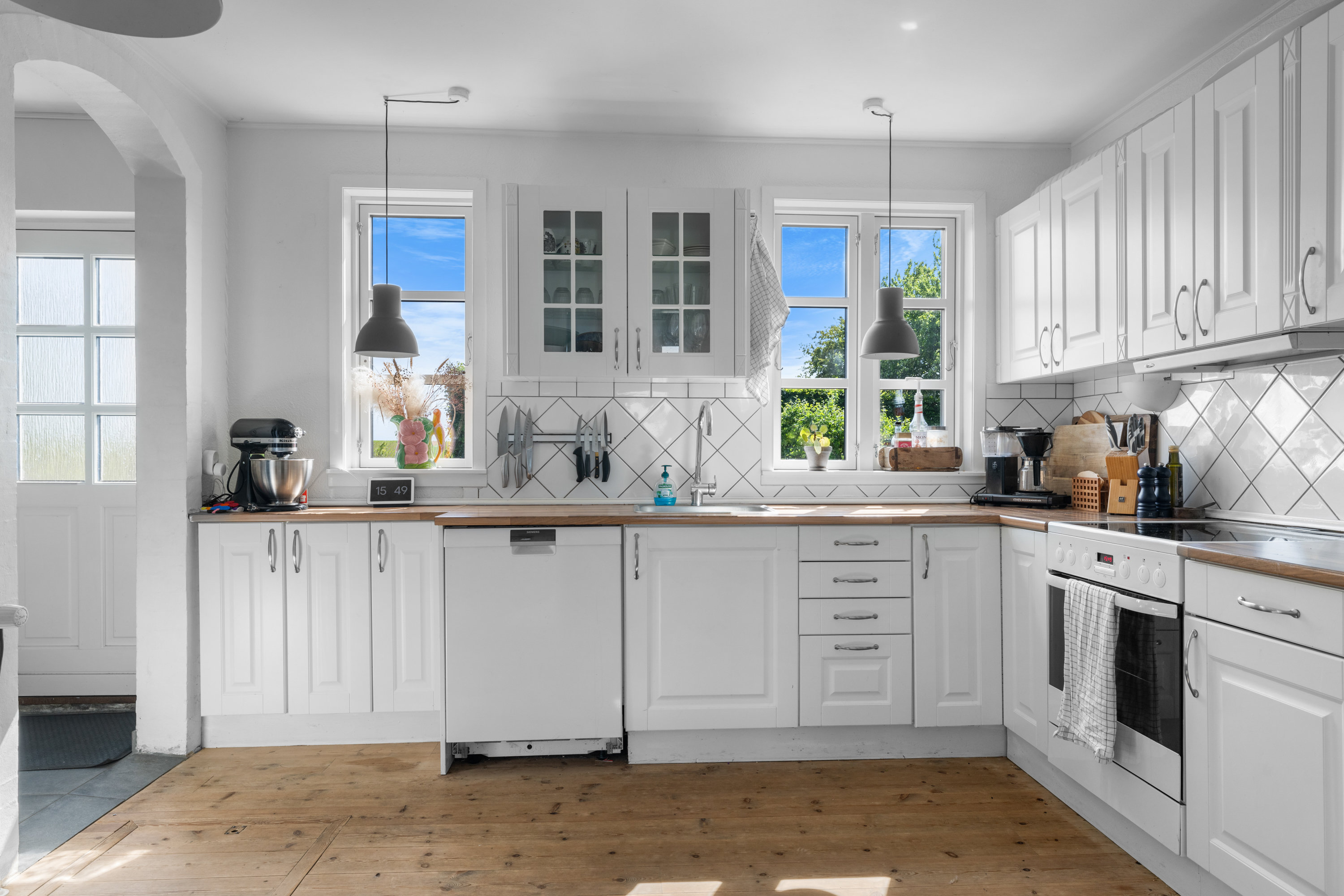 Fremhævet køkken billede i fuldskærmstilstand. Billede af Sinebjergvej 6, Bjerne, 5600 Faaborg